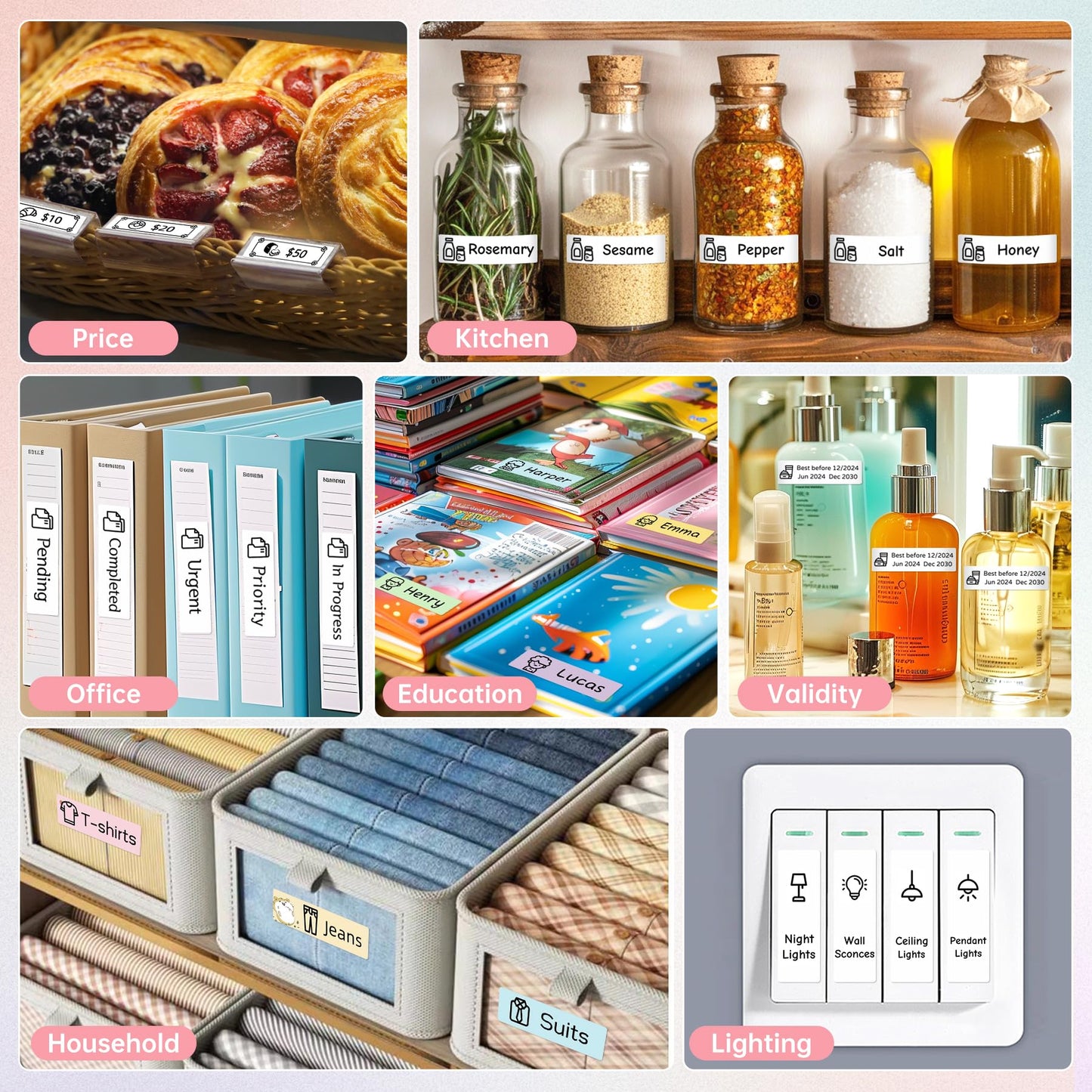 Mini Bluetooth Label Maker for Home & Office