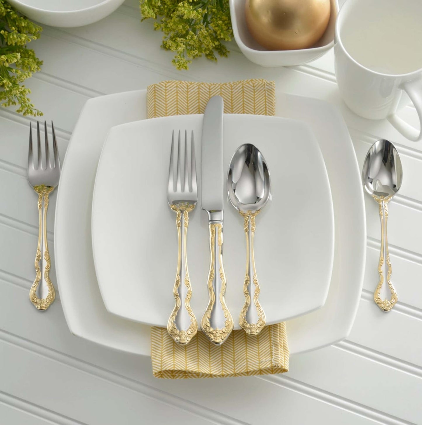45-Piece Oneida Flatware Set for 8