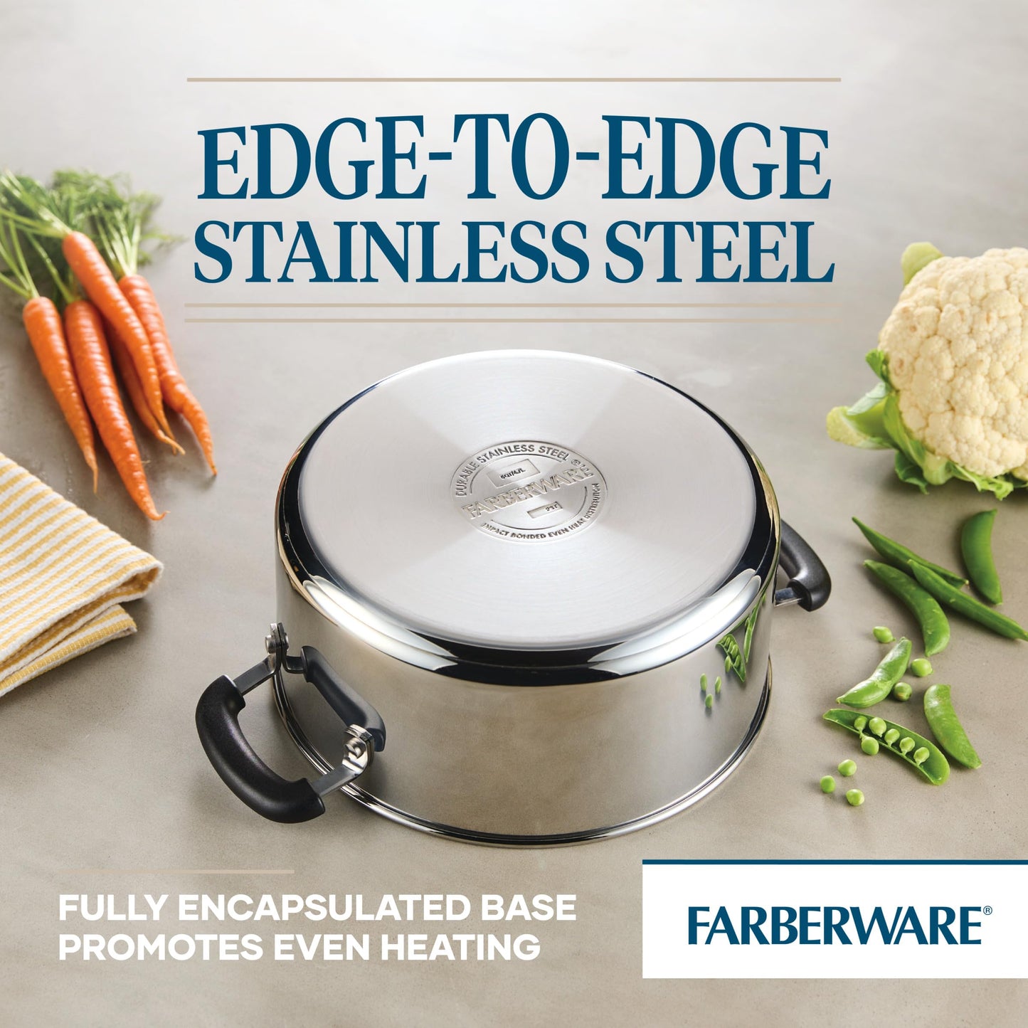 5 Quart Farberware Stainless Steel Dutch Oven