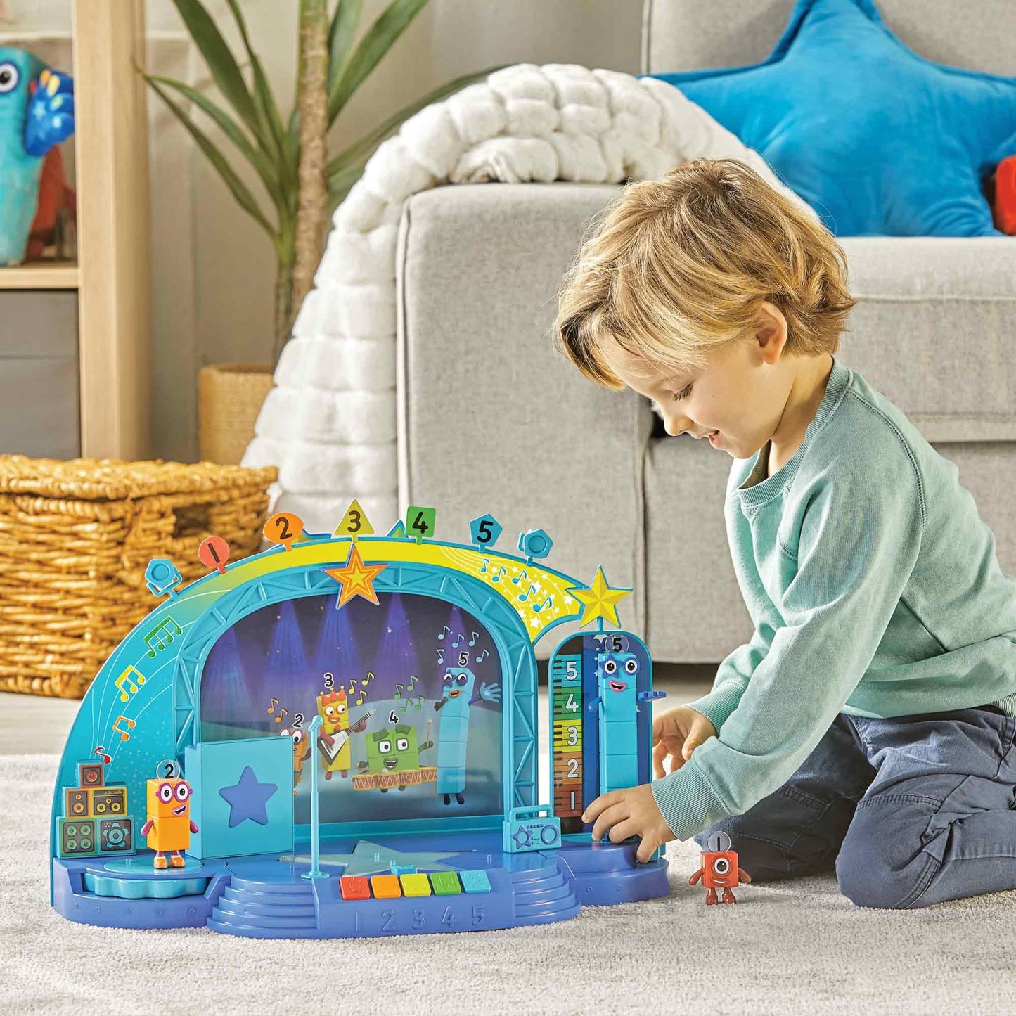 hand2mind Numberblock Five Musical Stage Toy