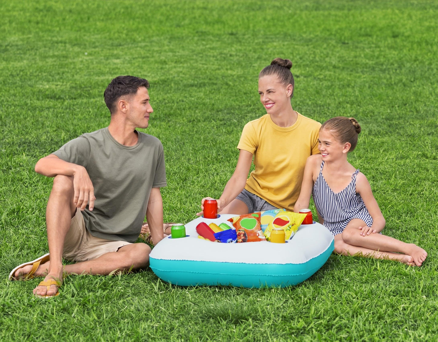 Bestway Inflatable Family Pool with Cup Holders