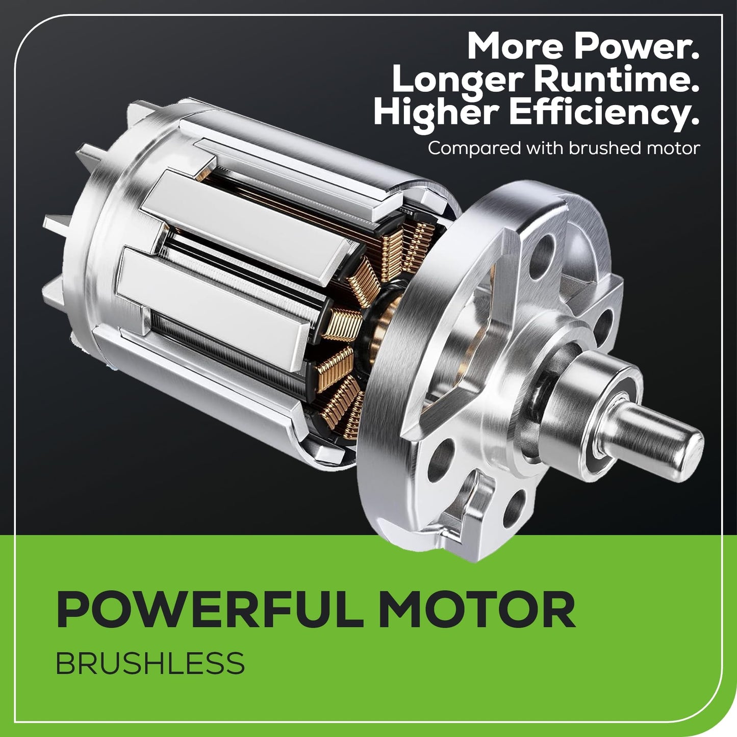 Greenworks 60V Cordless Brushless Chainsaw with Battery