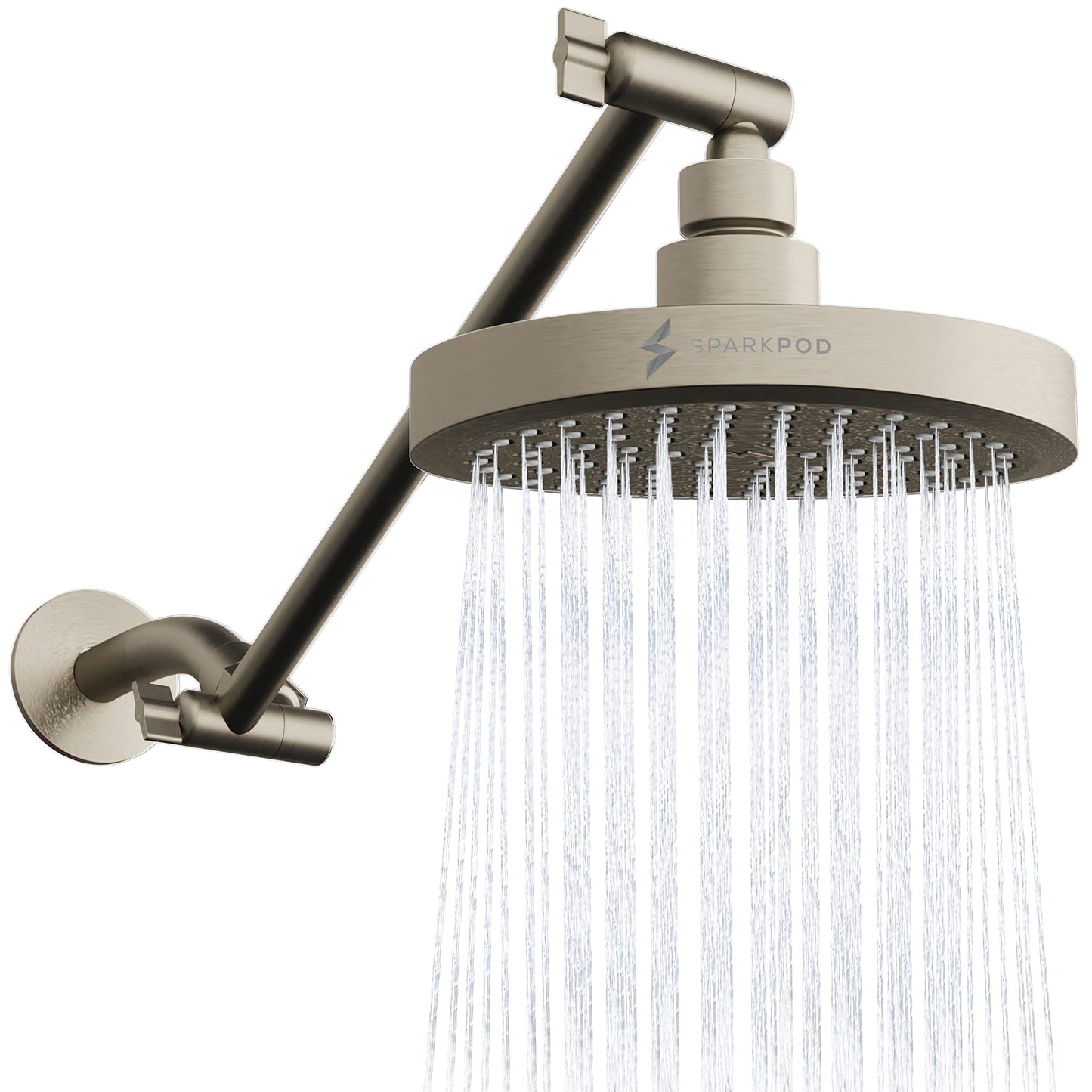 SparkPod Adjustable High Pressure Rain Shower Head