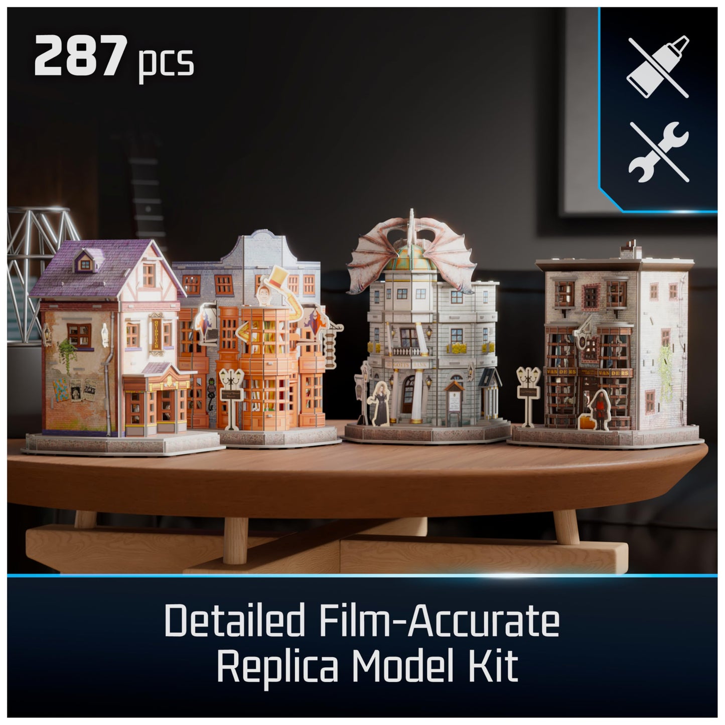 Harry Potter Diagon Alley 3D Puzzle Model Kit