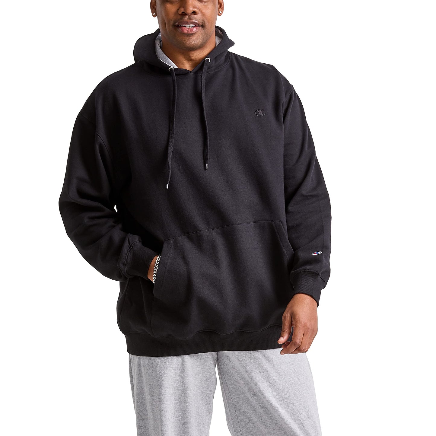 Champion Men's Powerblend Fleece Hoodie Sweatshirt