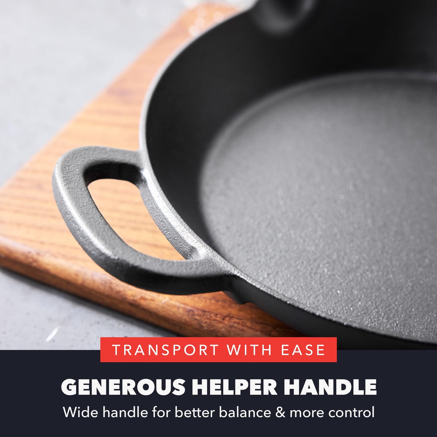 GreenPan Cast Iron Skillet Set, 8” & 10”
