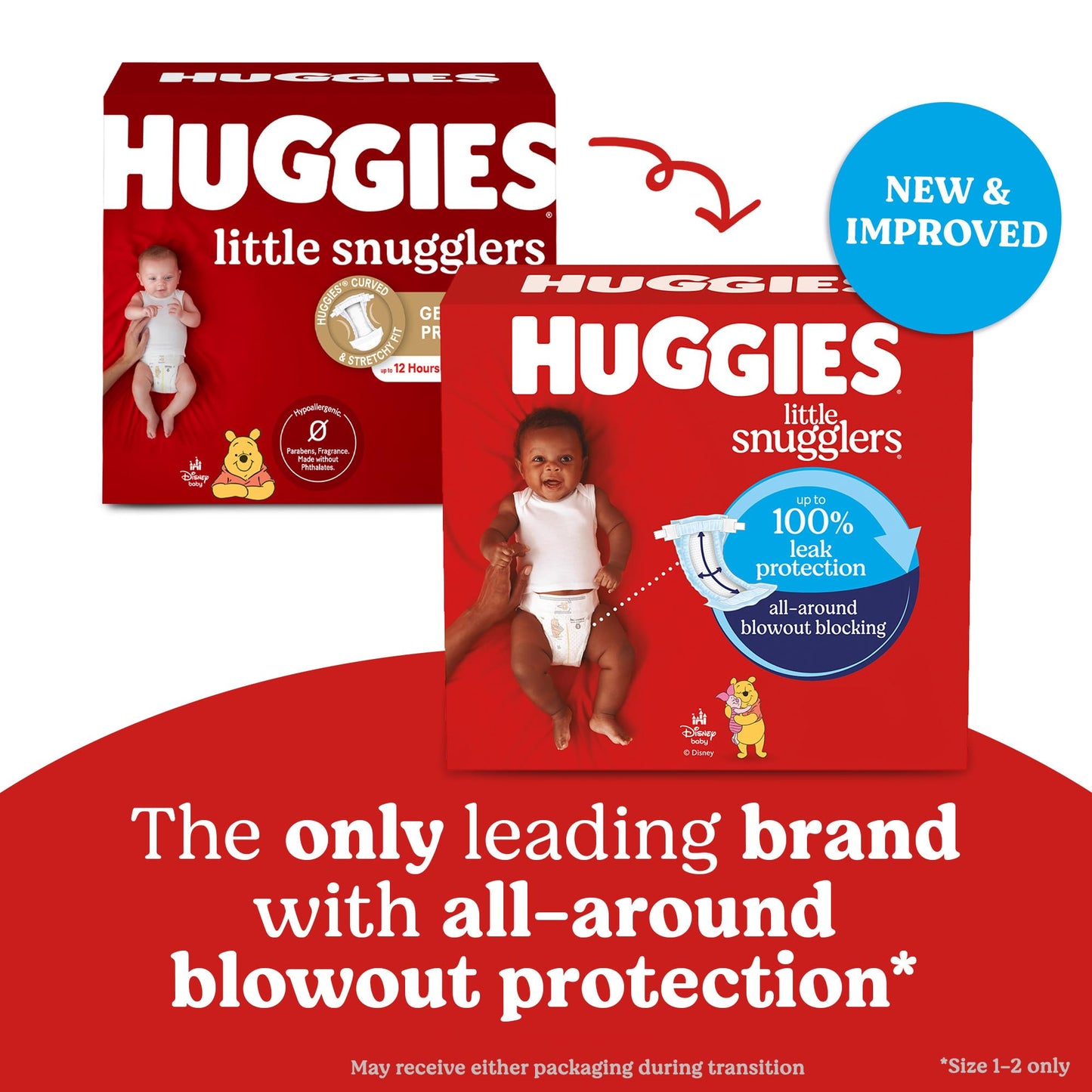 Huggies Size 4 Diapers, 66 Count Pack
