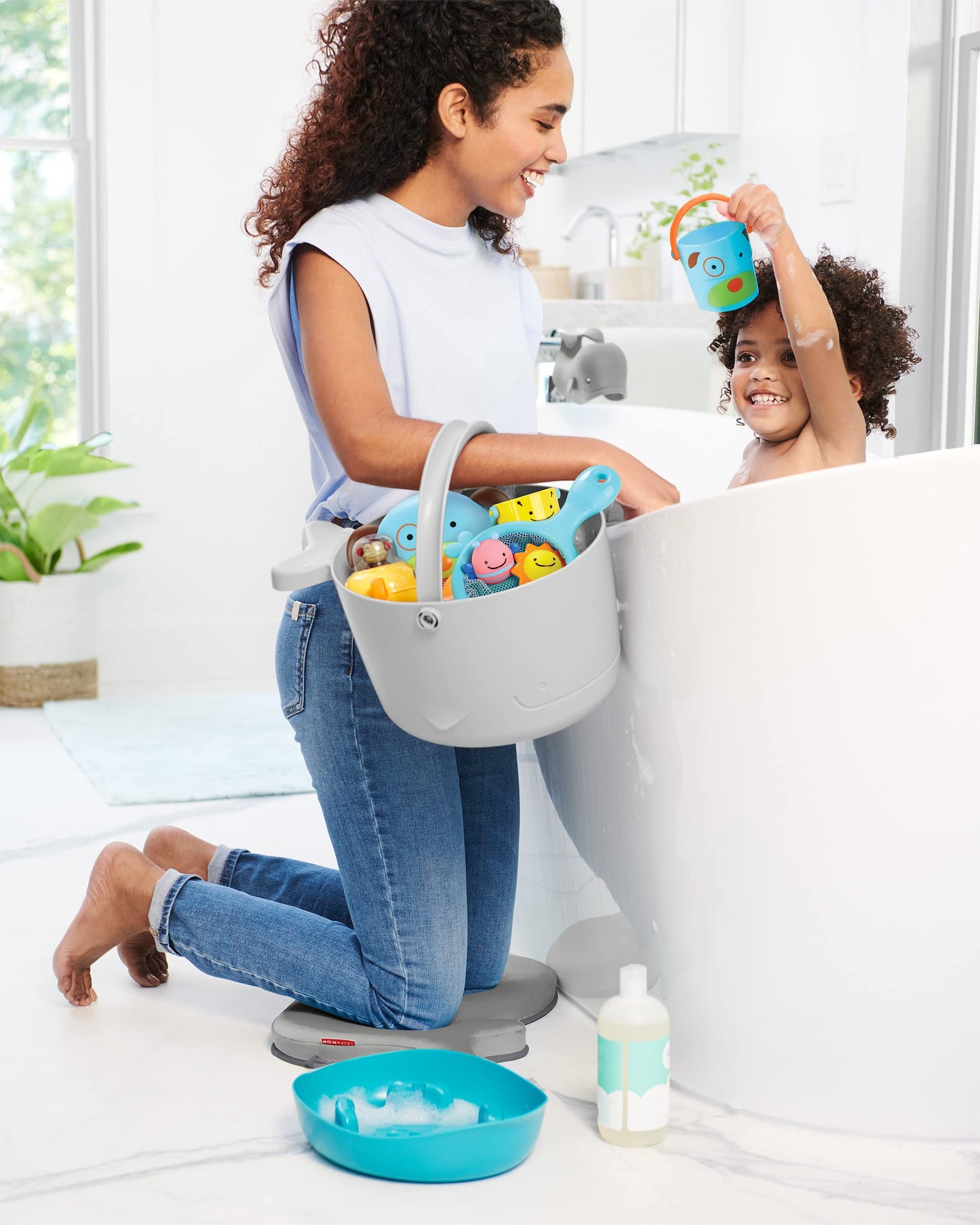 Skip Hop Baby Bath Toy Bucket Gift Set