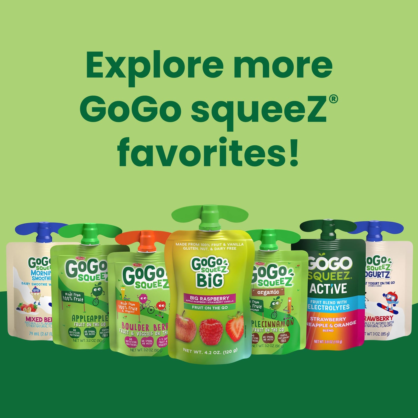 GoGo squeeZ Organic Applesauce and Fruit Puree