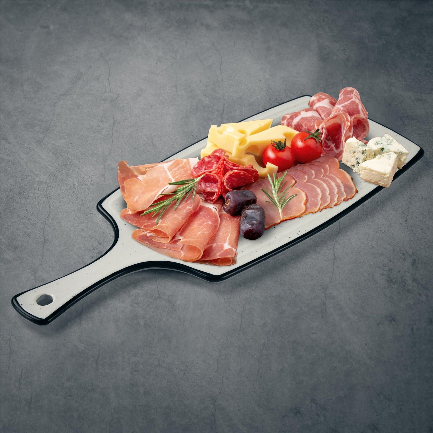 Ceramic Cheese Serving Board Set - 3 Pieces