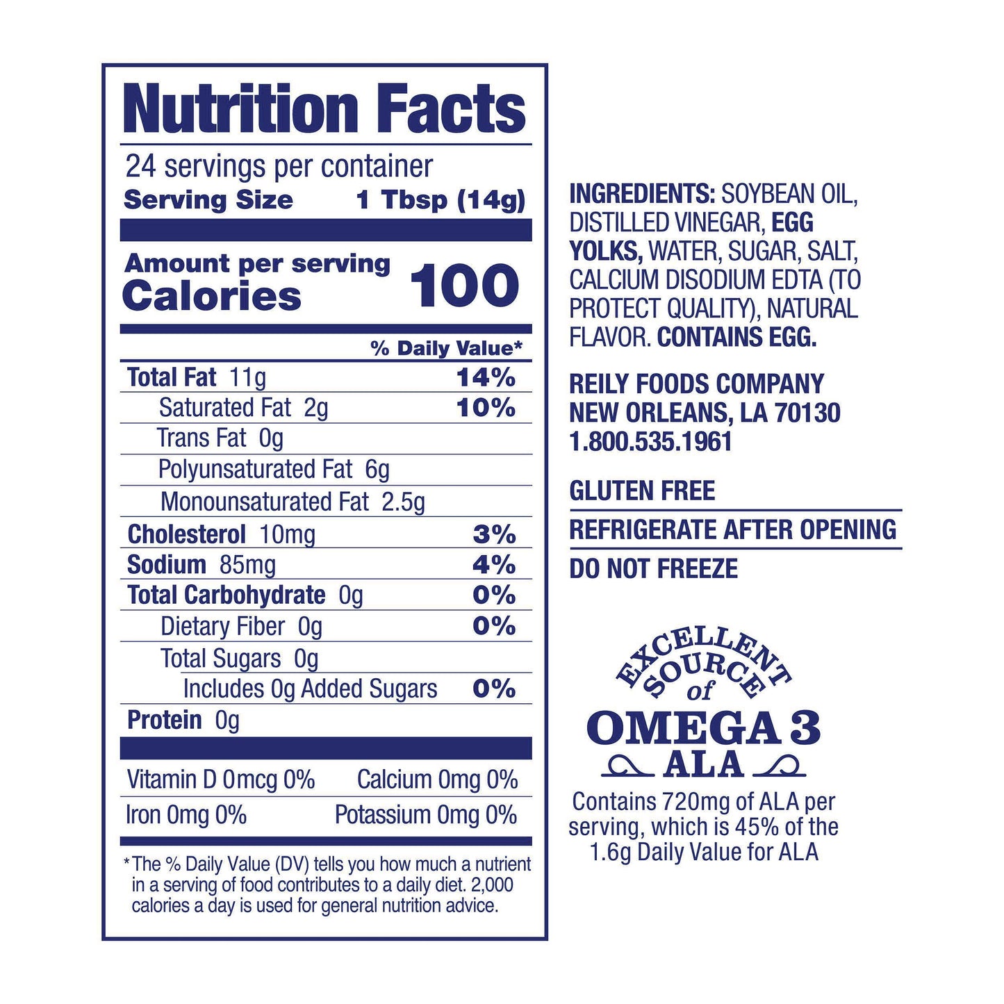 6 Pack Blue Plate Real Mayonnaise Squeeze Bottles