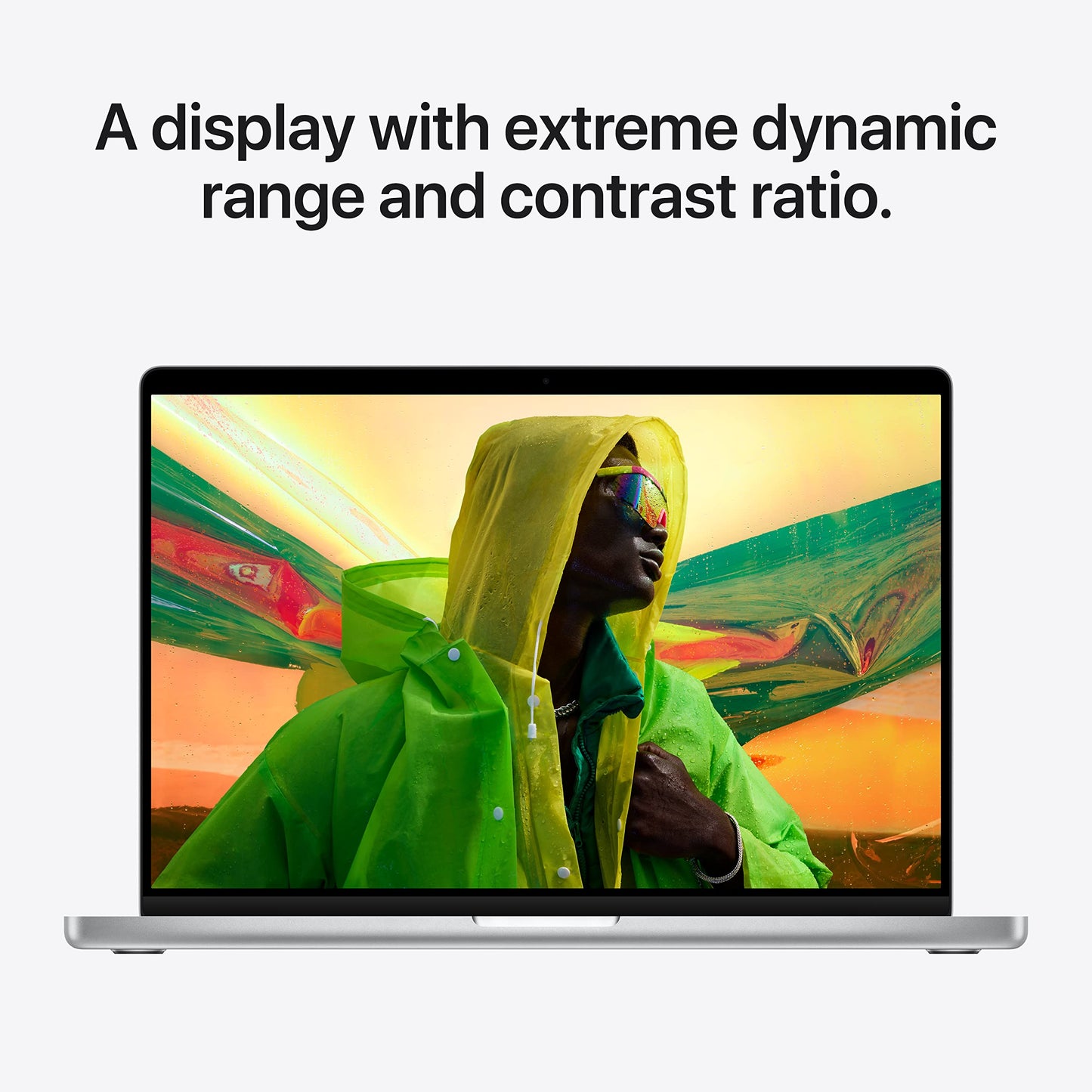 Apple 2021 MacBook Pro (16-inch, M1 Pro chip with 10‑core CPU and 16‑core GPU, 16GB RAM, 1TB SSD) - Silver