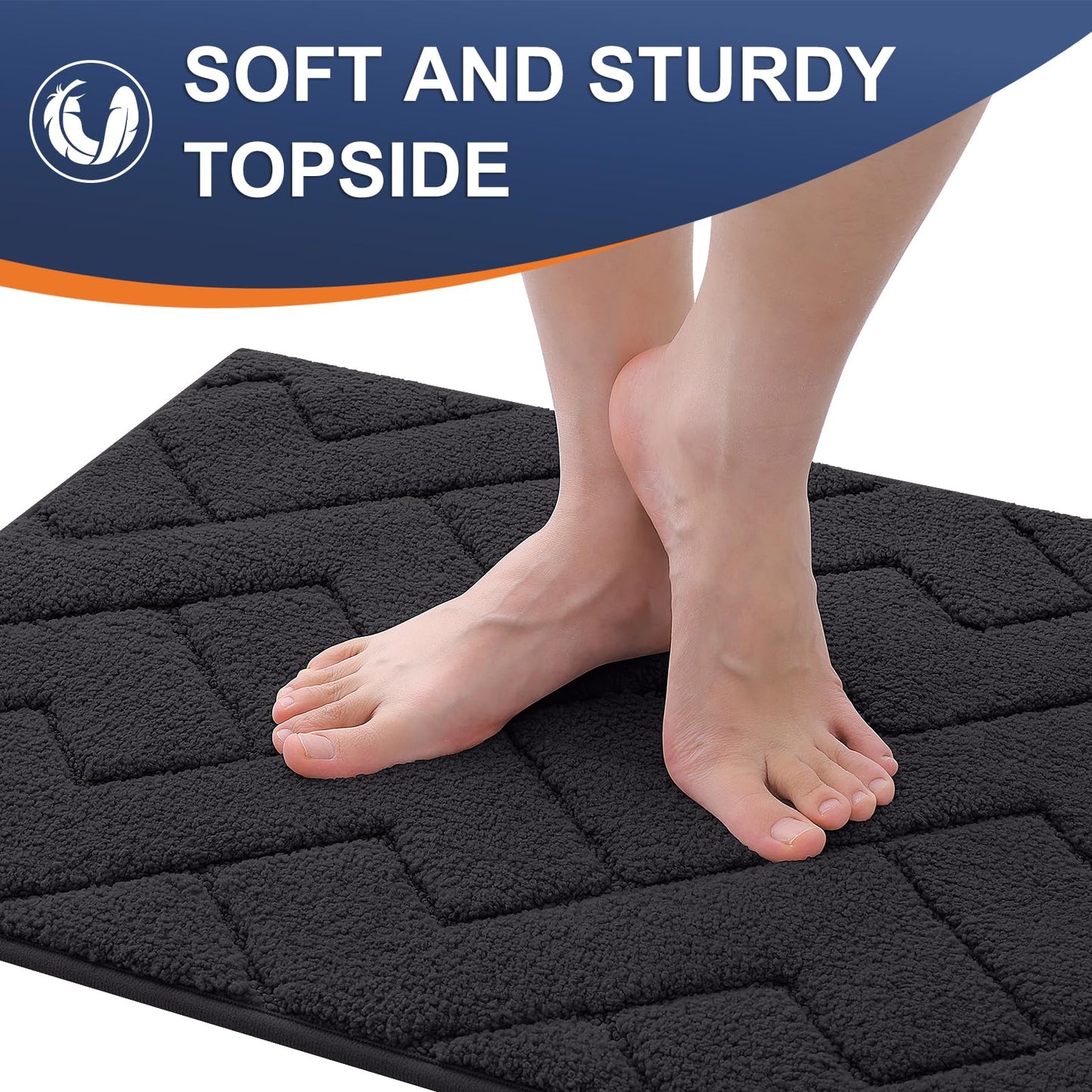 Indoor Door Mat - Dirt Resistant & Non-Slip