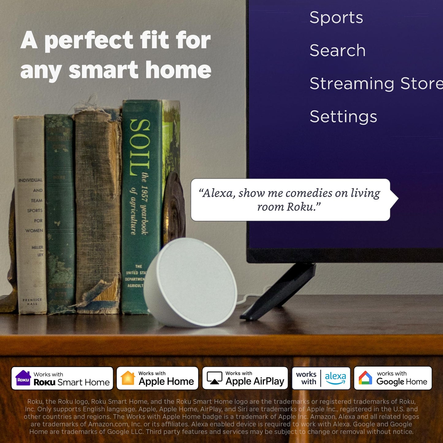 Roku 40-Inch 1080p Smart LED TV with Remote