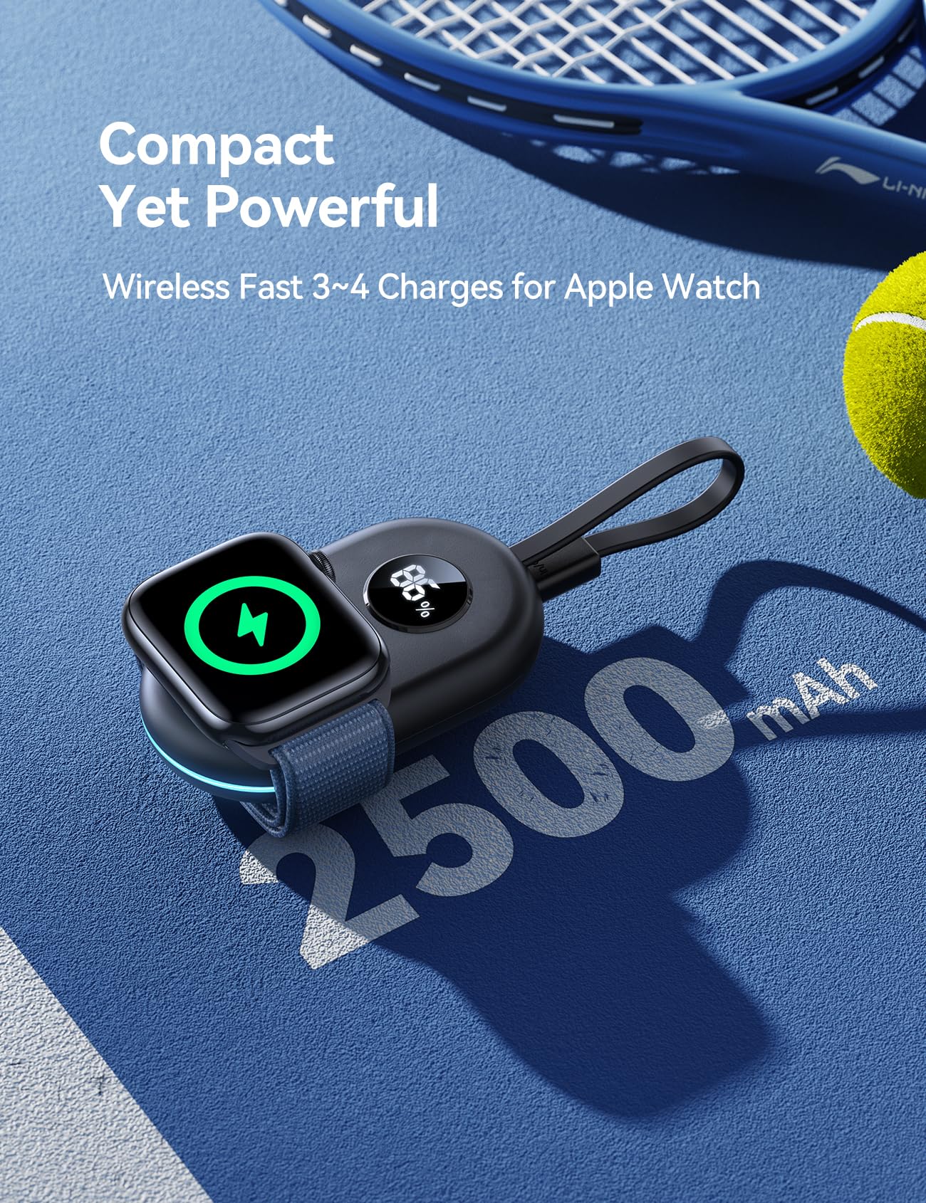 JOYROOM Portable Charger for Apple Watch 2500mAh