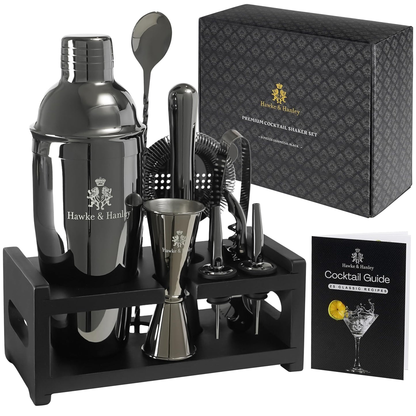 Mixology Bartender Kit with Shaker & Tools