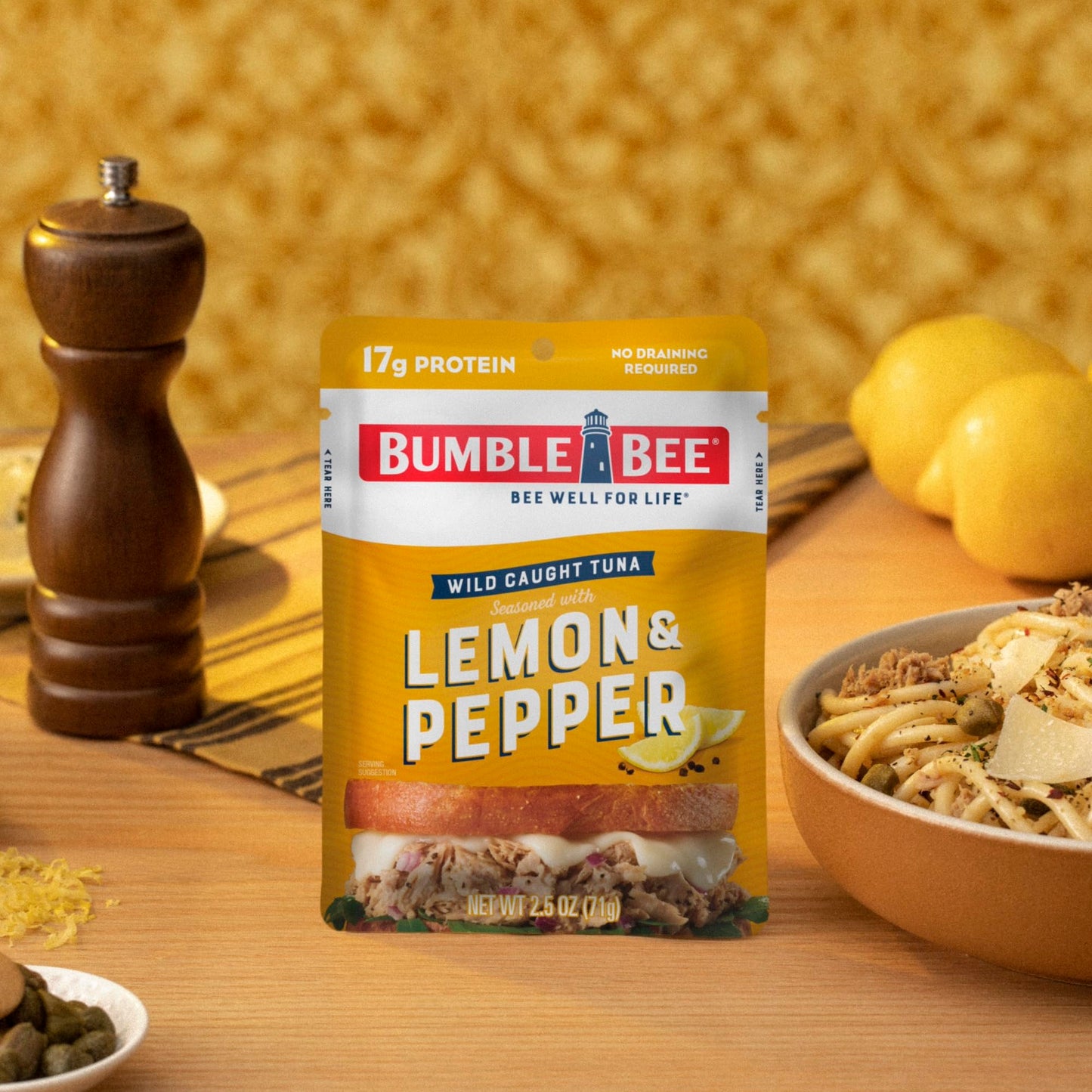 Bumble Bee Lemon & Pepper Tuna Pouch