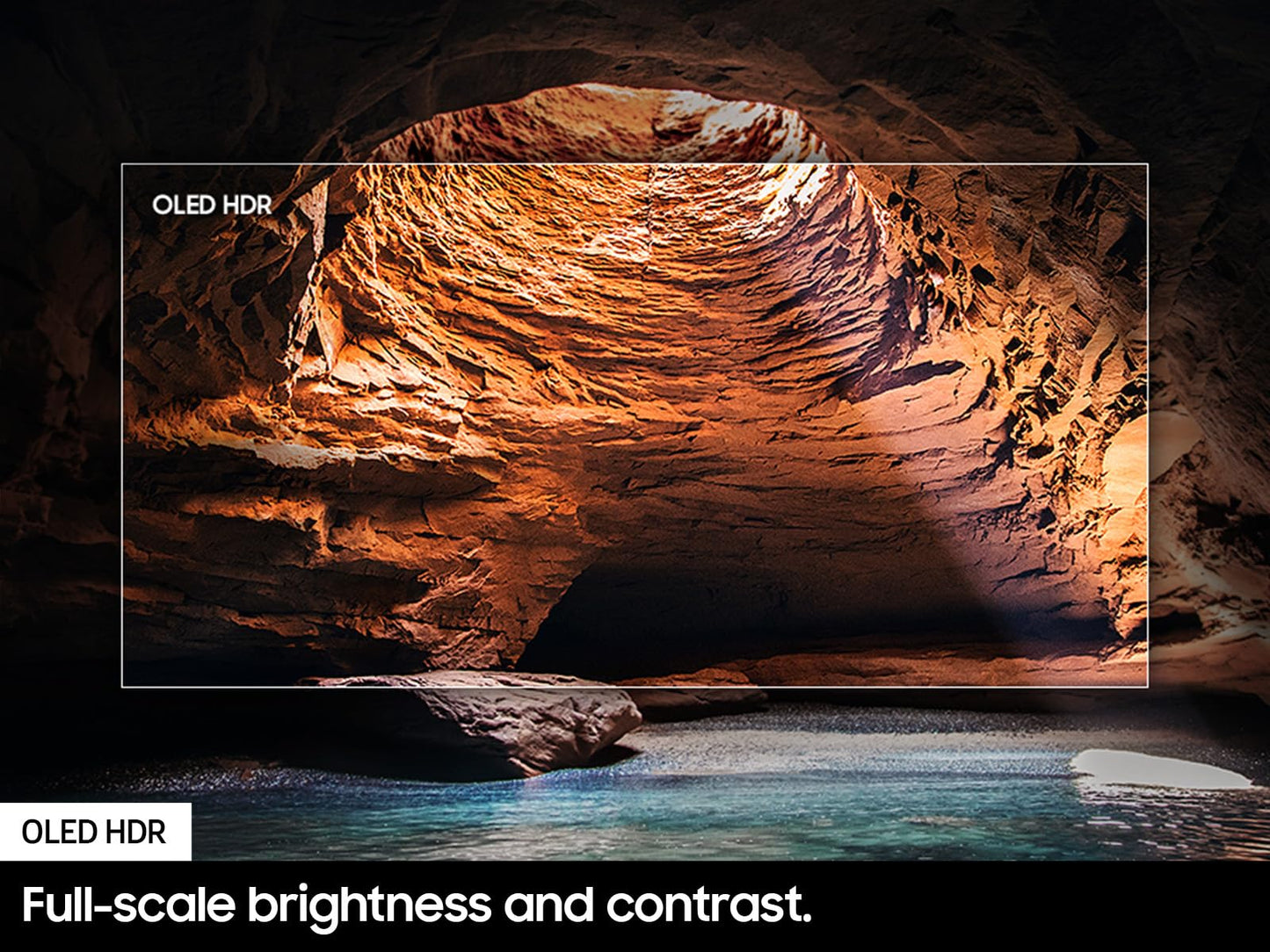 SAMSUNG 65-Inch 4K OLED Smart TV with Dolby Atmos