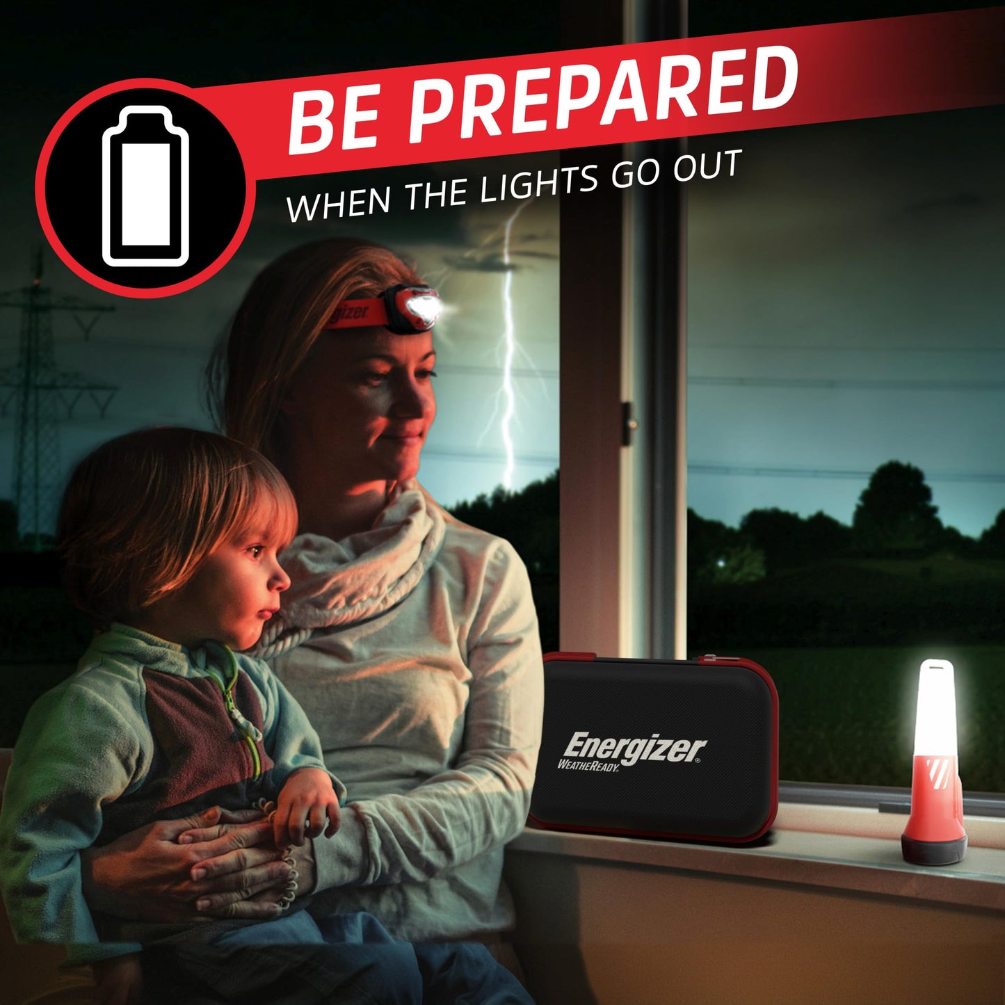 Energizer Power Outage Kit with LED Flashlight