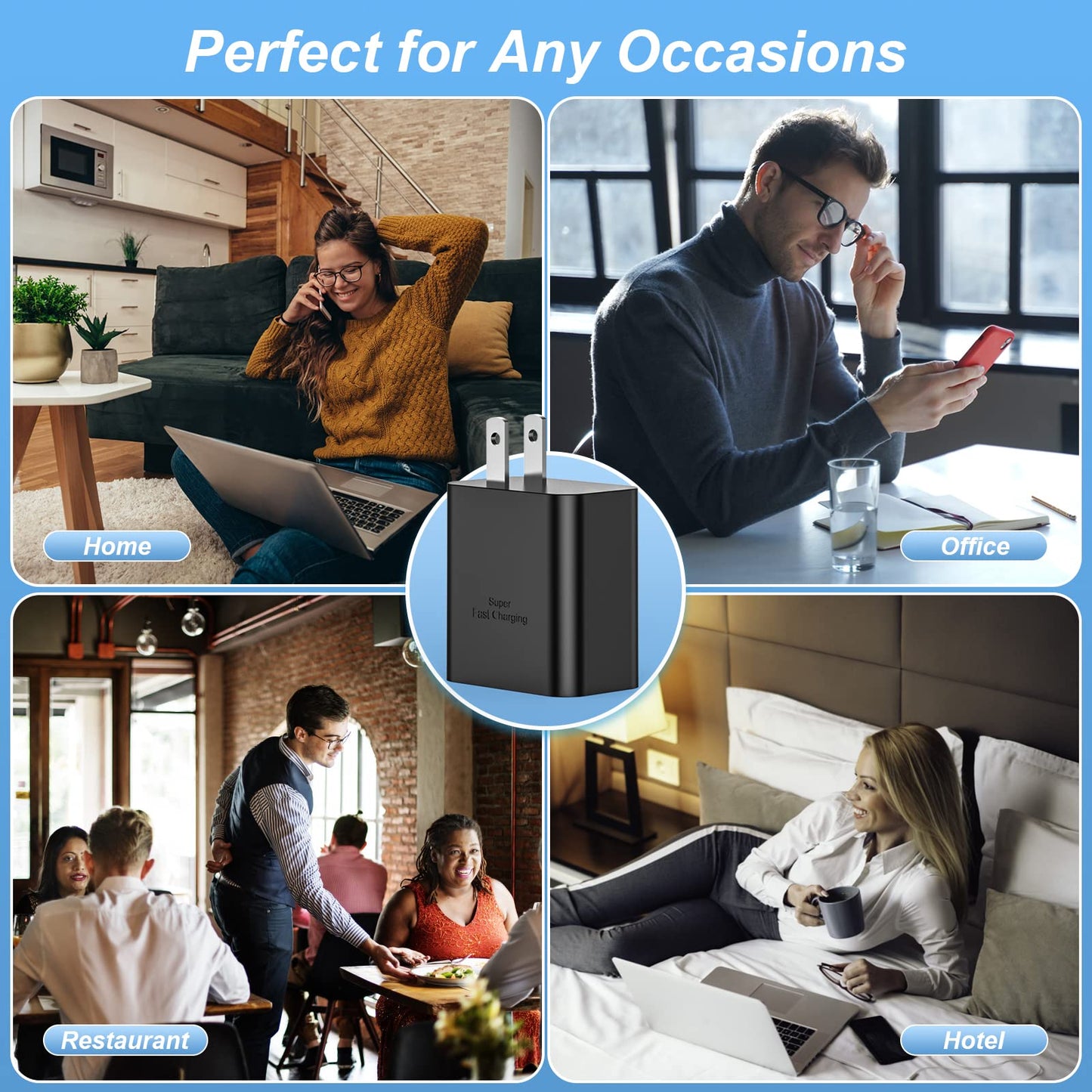 45W USB C Wall Charger with Power Delivery
