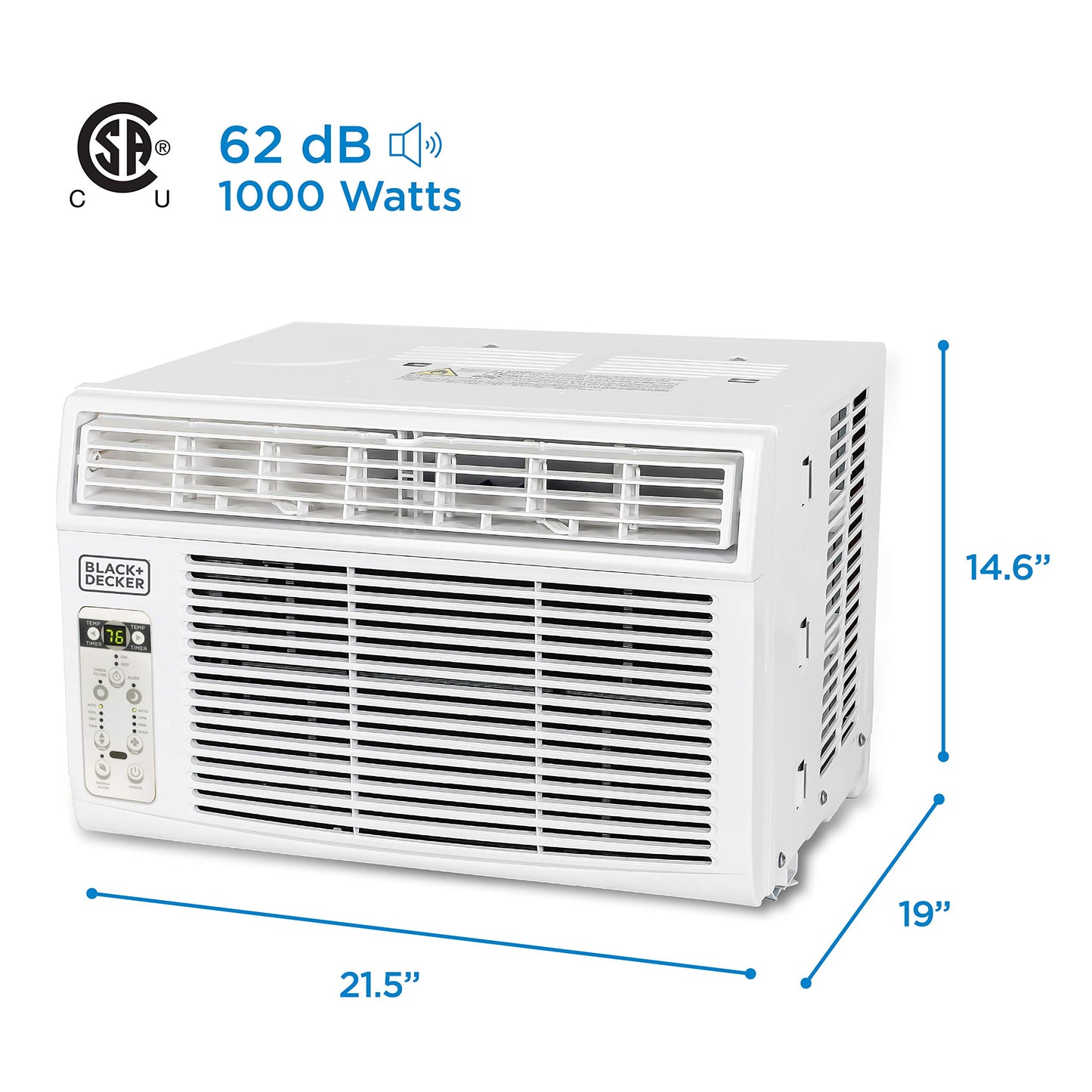 BLACK+DECKER 14500 BTU Window Air Conditioner