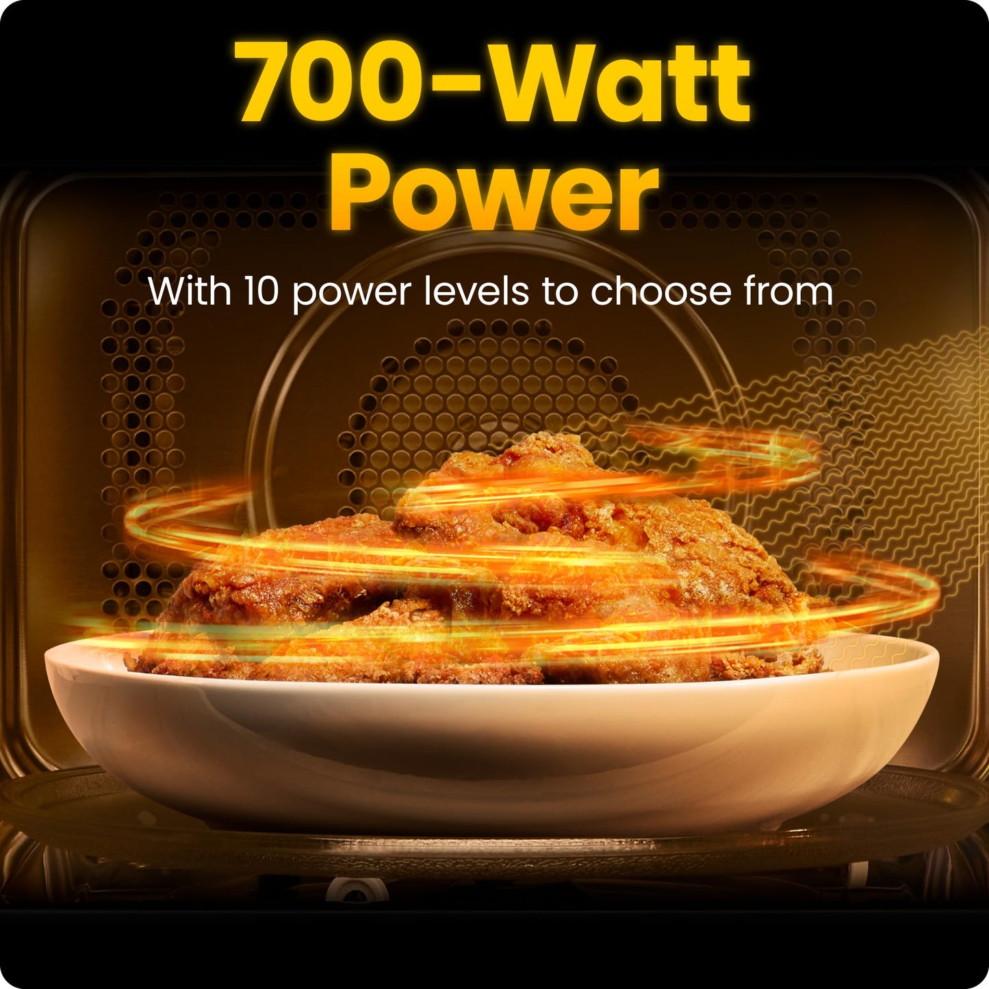 Chefman 0.7 Cu. Ft. Microwave Oven with Presets