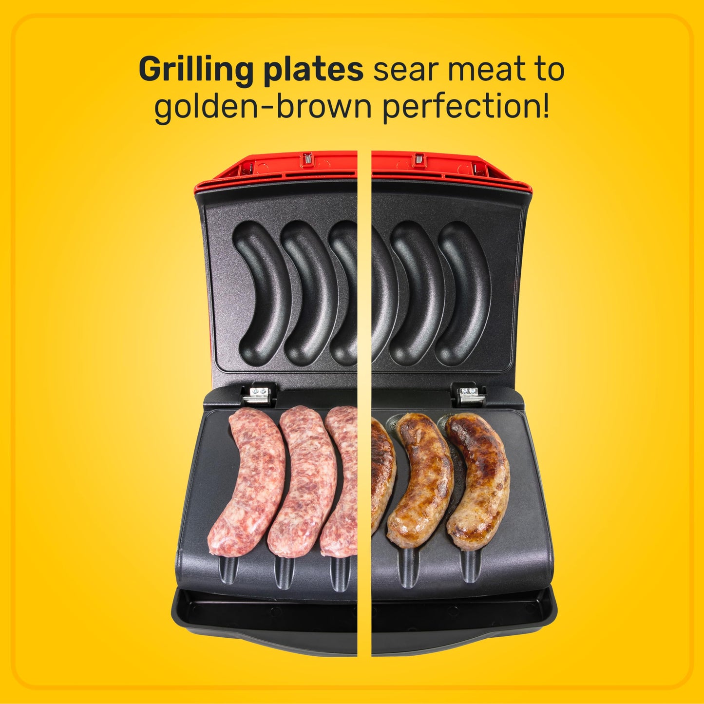 Electric Grill for Sausages and Hot Dogs
