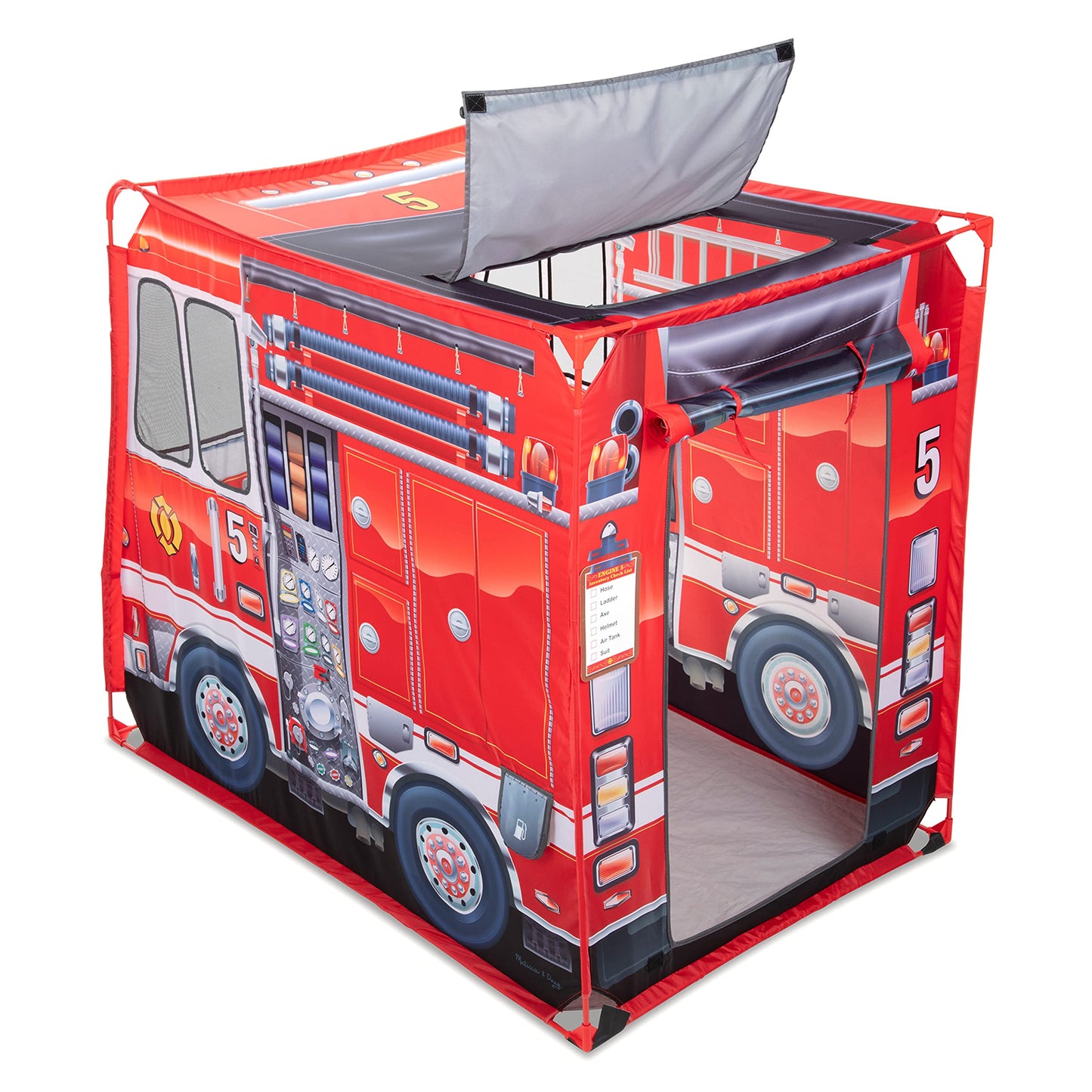 Melissa & Doug Fire Truck Play Tent for Kids