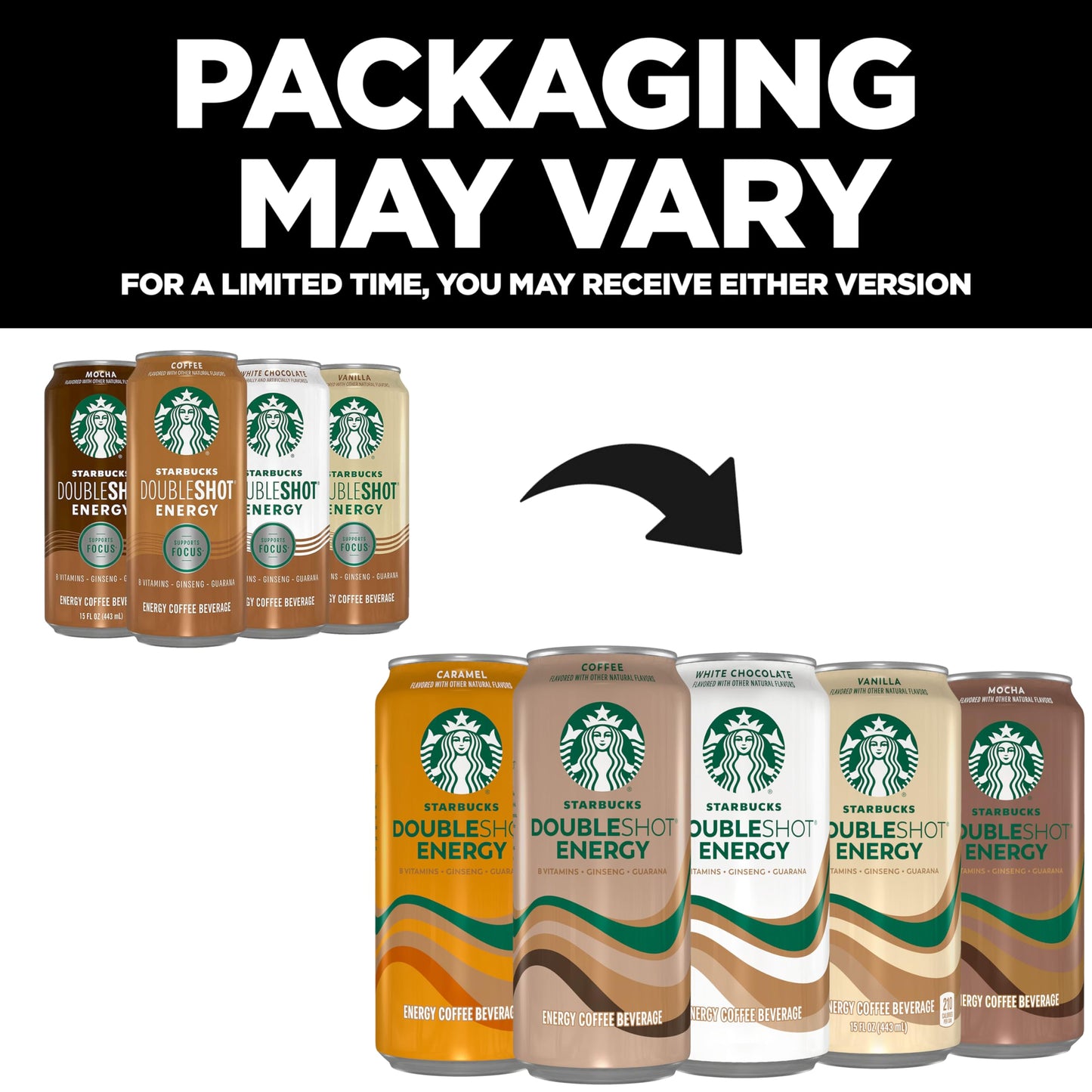 12 Pack Starbucks Doubleshot Energy Coffee Drinks