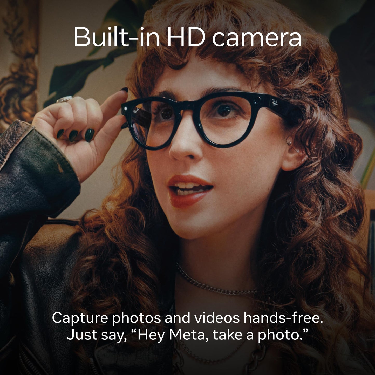 Meta Ray-Ban Smart Glasses, Wayfarer Design
