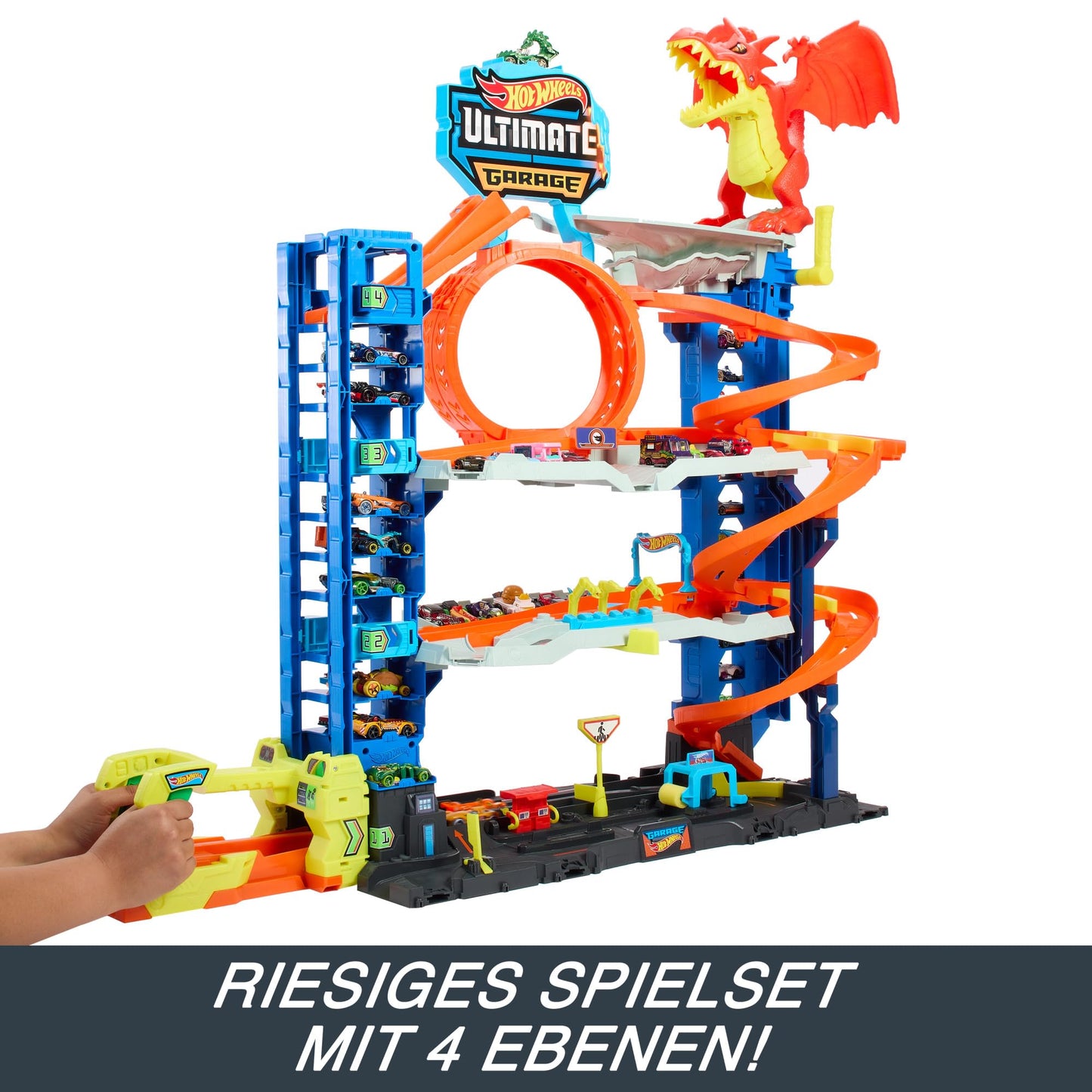 Hot Wheels Ultimate Garage Track Set with Cars