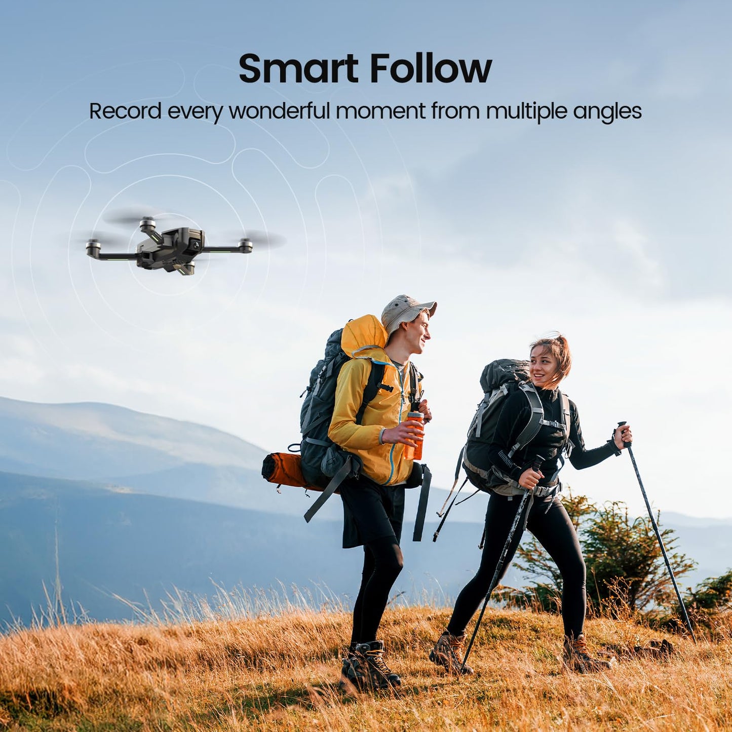 Holy Stone 4K GPS Drone with 46 Min Flight
