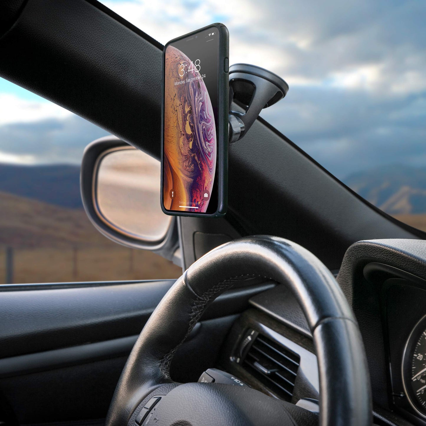 Scosche Magnetic Phone Holder for Car or Desk