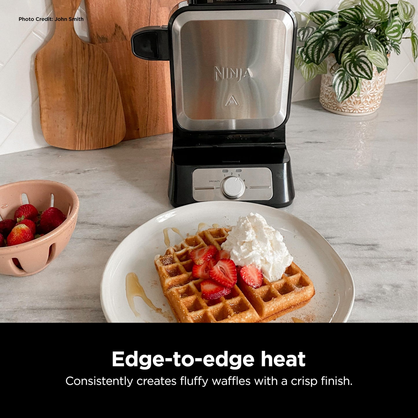 Ninja NeverStick PRO Belgian Waffle Maker