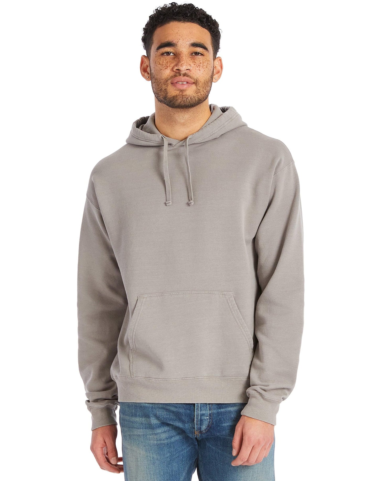 Hanes Comfortwash Garment Dyed Hoodie - Gray