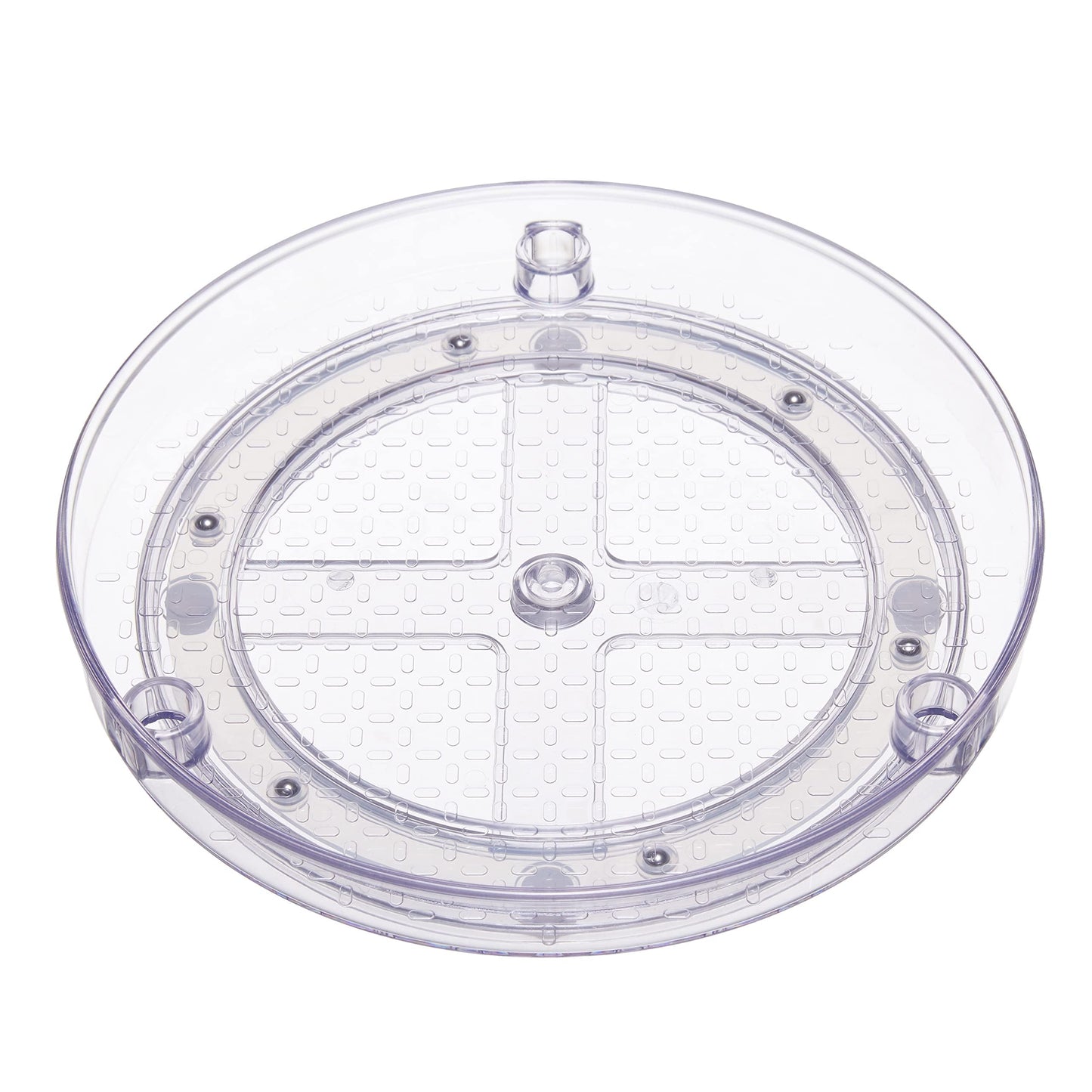 9" 2-Tier Turntable Organizer by Amazon Basics
