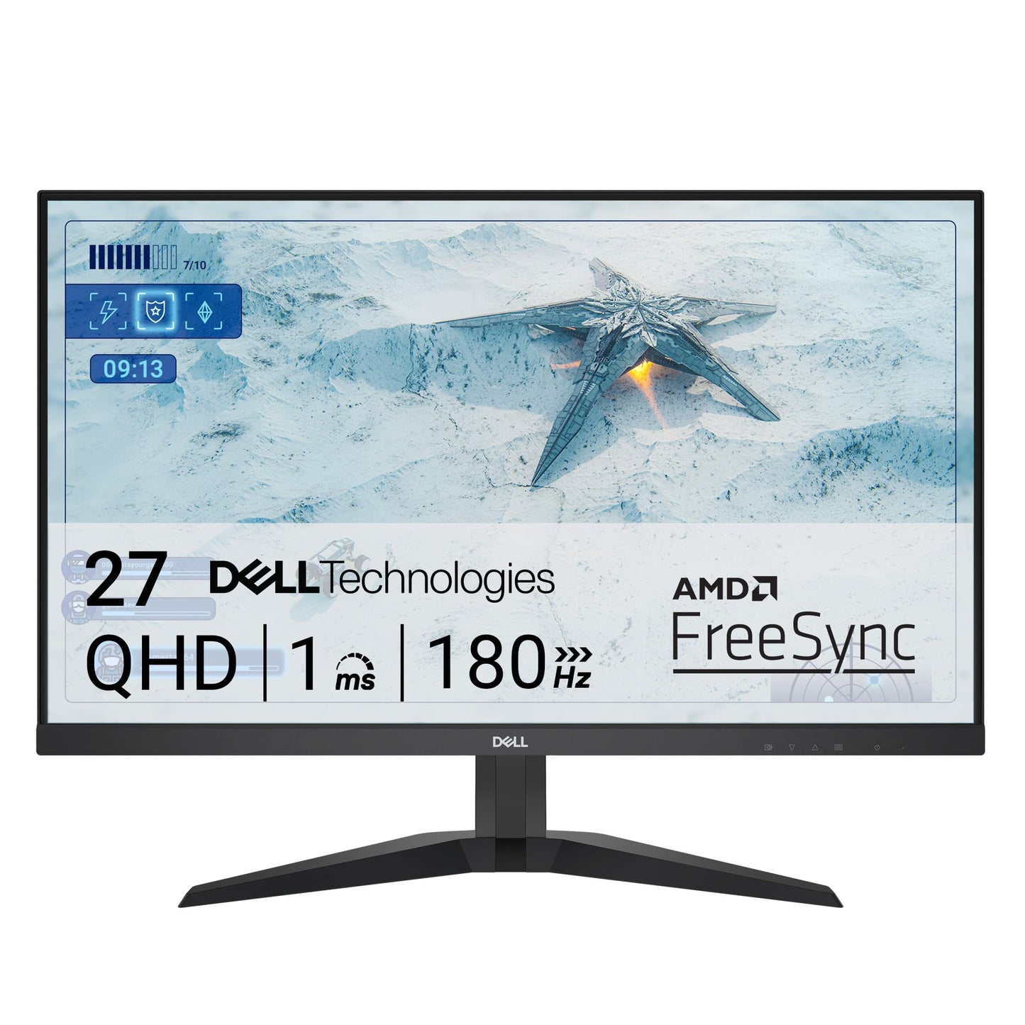 27-inch Dell QHD Gaming Monitor 180Hz 2ms