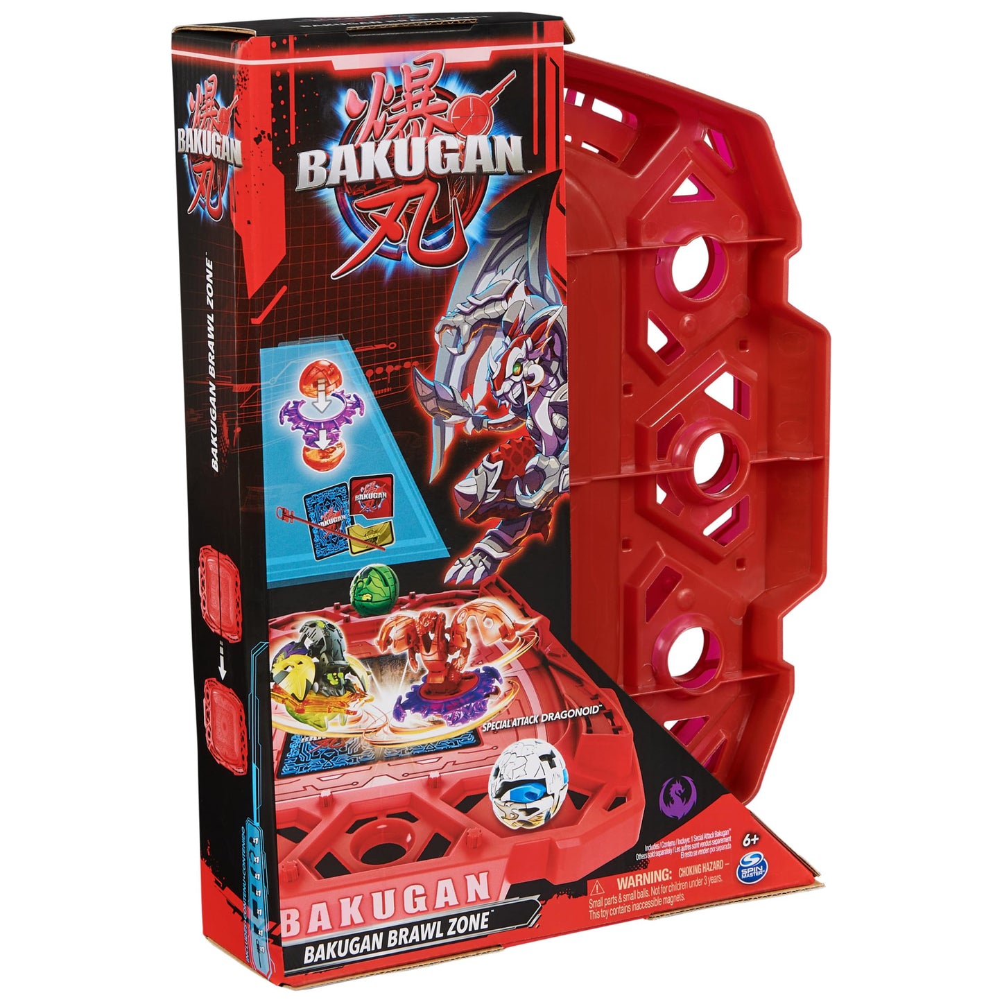 Bakugan Brawl Zone Playset with Dragonoid Figure