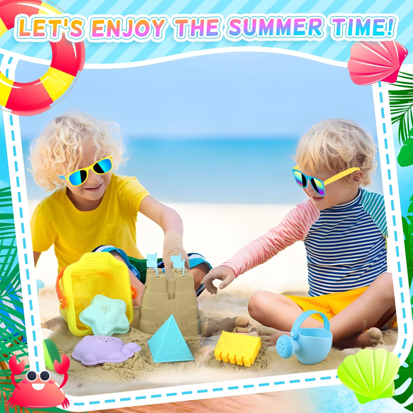 42 PCS Luucio Beach Toys Set for Kids