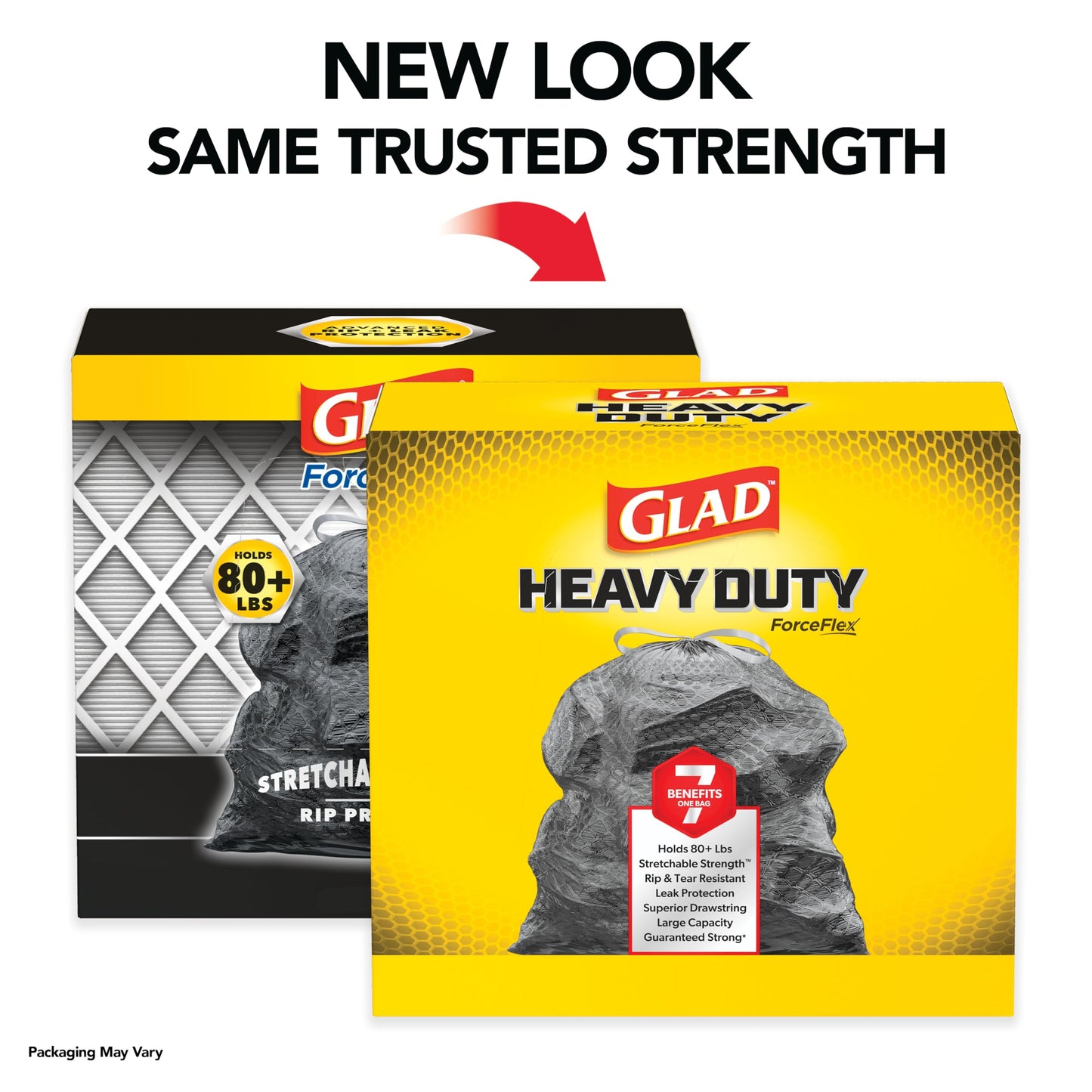 Glad 30 Gallon ForceFlex Drawstring Trash Bags