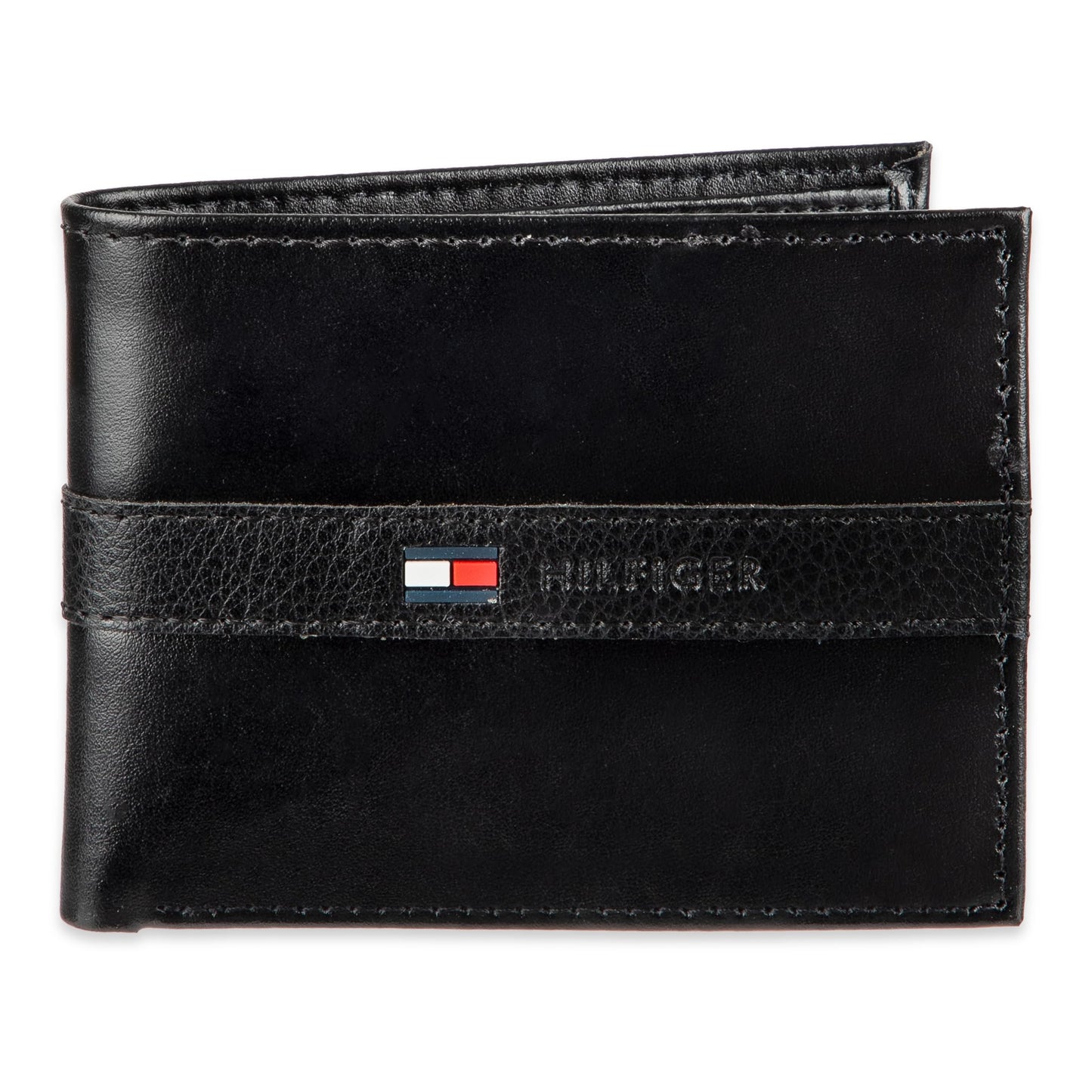 Tommy Hilfiger Slim Leather Bifold Wallet with ID