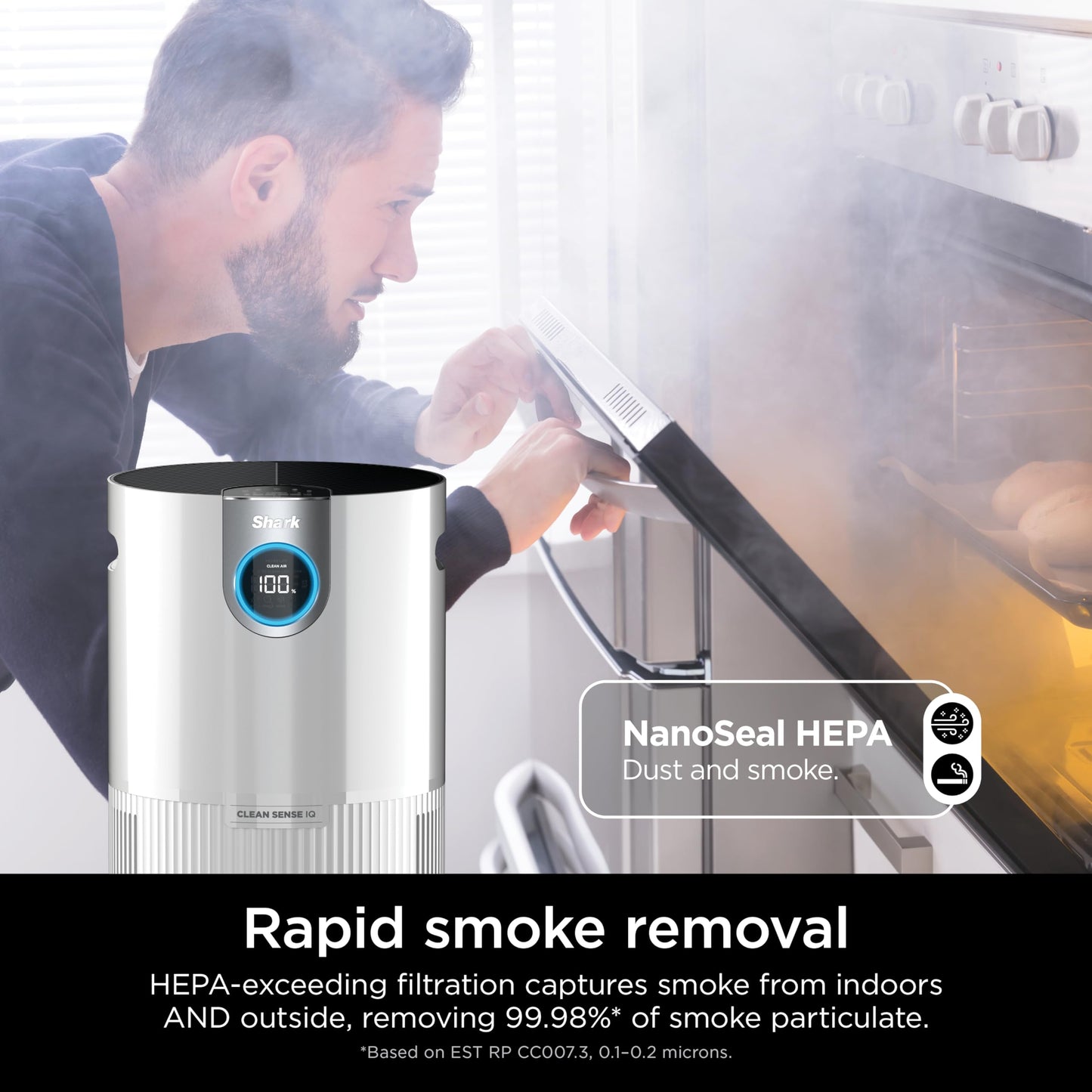 Shark Air Purifier for Large Rooms 1000 Sq Ft