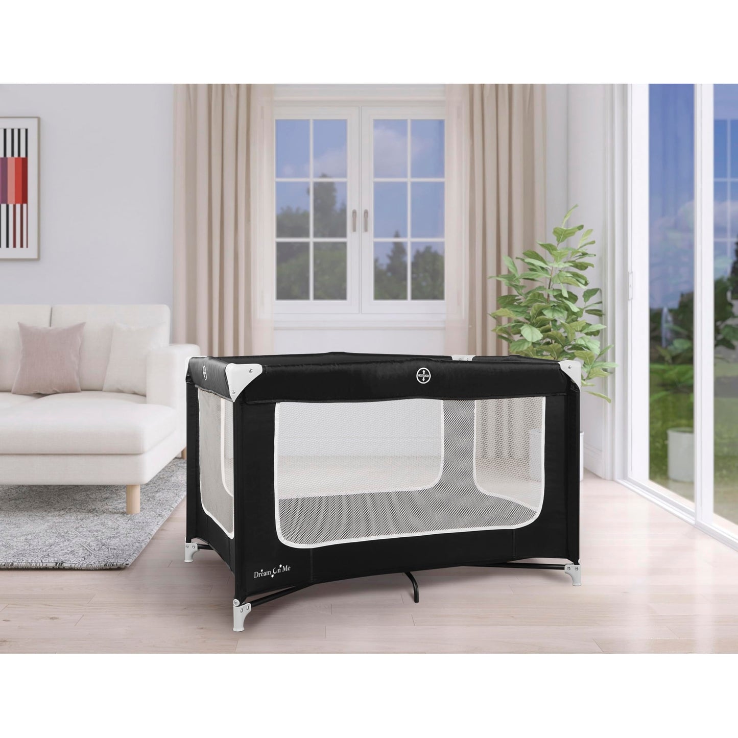 Dream On Me Portable Baby Playard with Mat