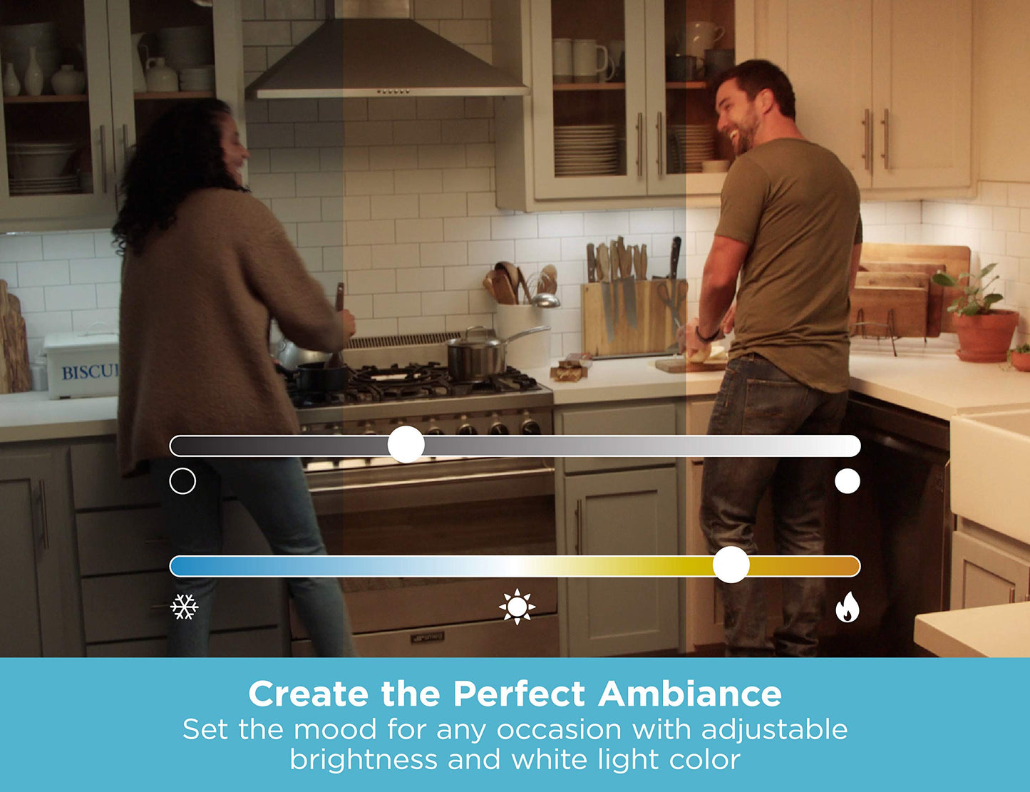 BLACK+DECKER Smart Under Cabinet LED Lighting Kit