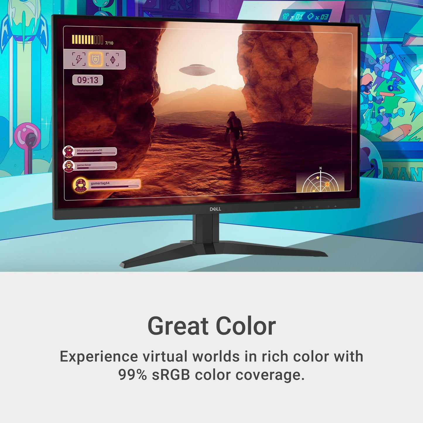 27-inch Dell QHD Gaming Monitor 180Hz 2ms