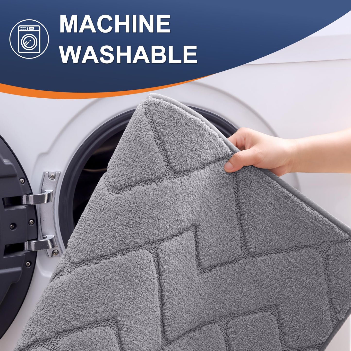 Indoor Door Mat, Dirt Resistant, Non-Slip Rubber