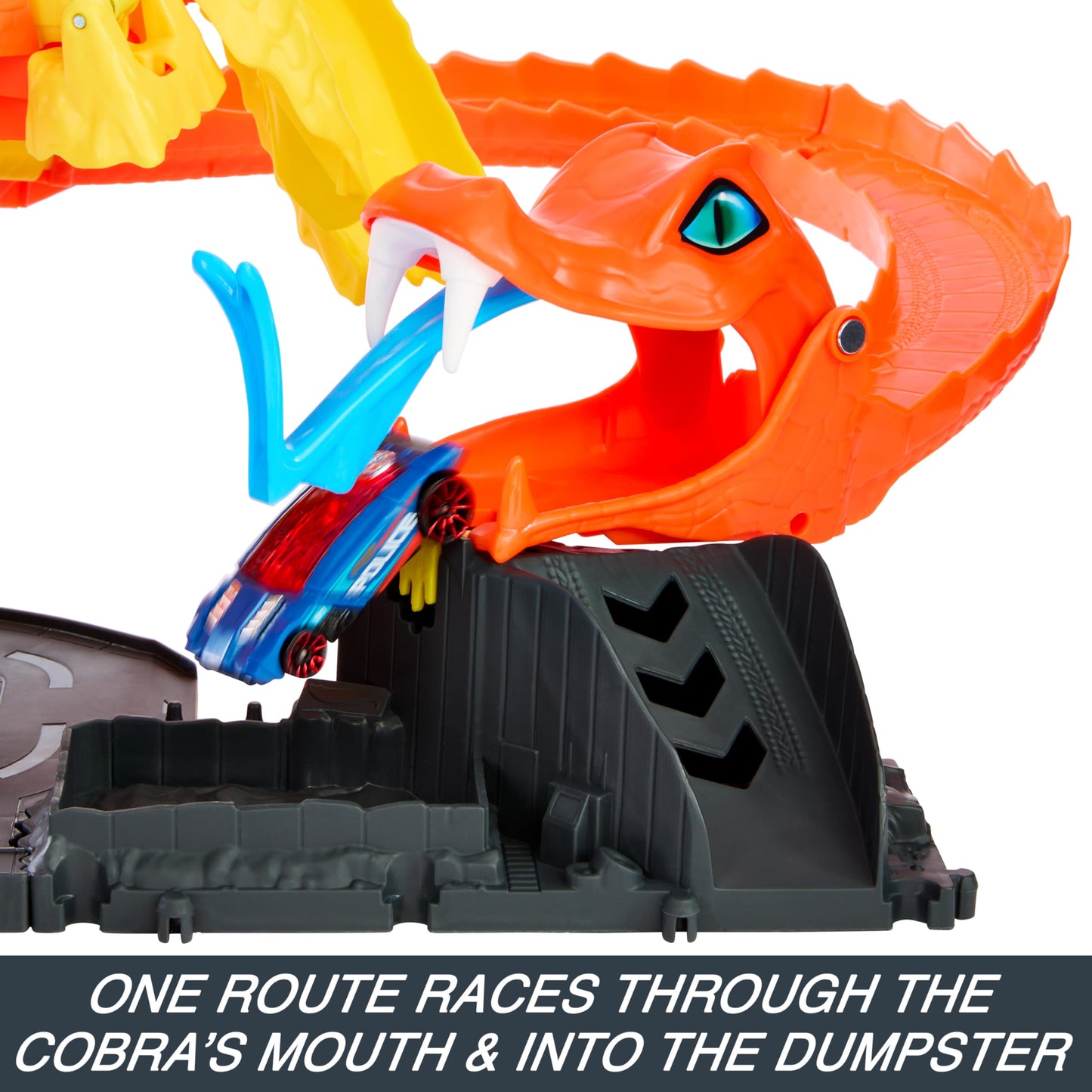 Hot Wheels Pizza Slam Cobra Attack Track Set