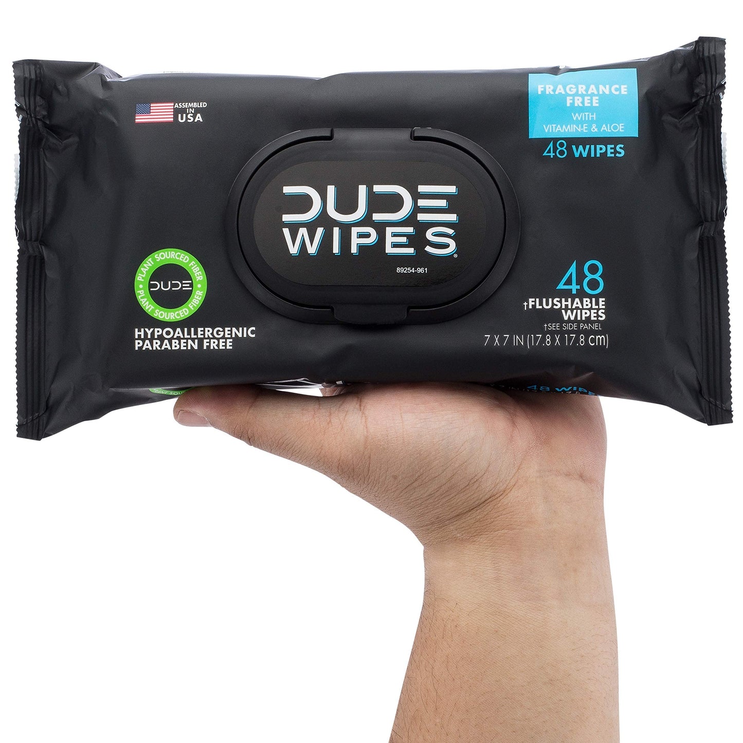 288 Count DUDE Wipes - Flushable Wet Wipes