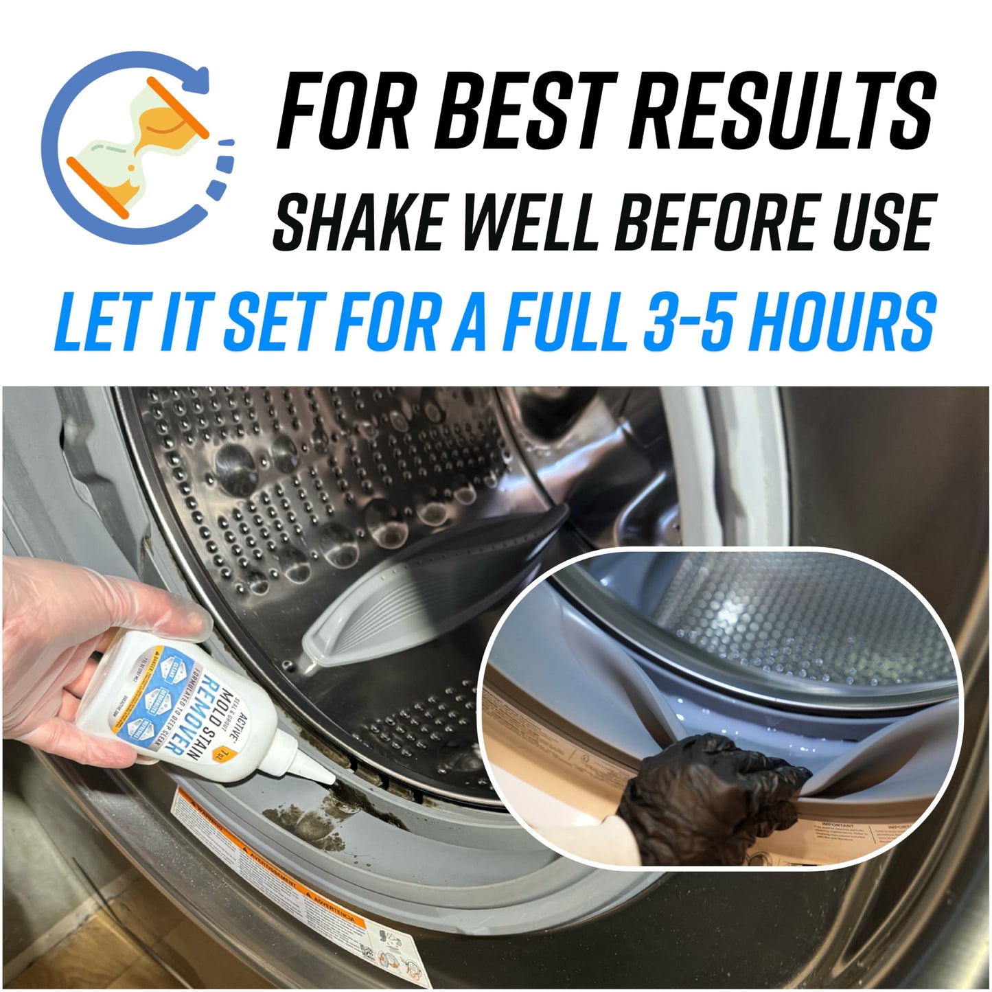 ACTIVE Mold Stain Remover Gel for Washing Machines
