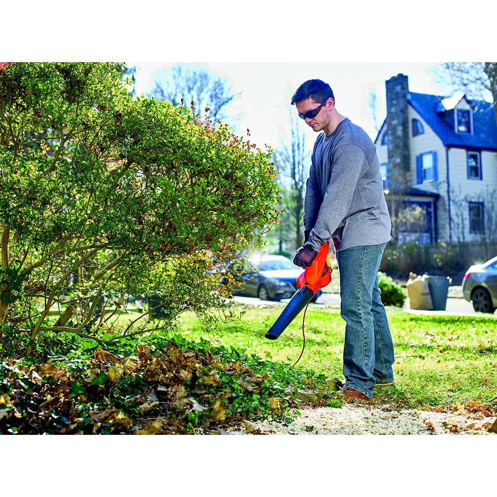 BLACK+DECKER 7-Amp Electric Leaf Blower